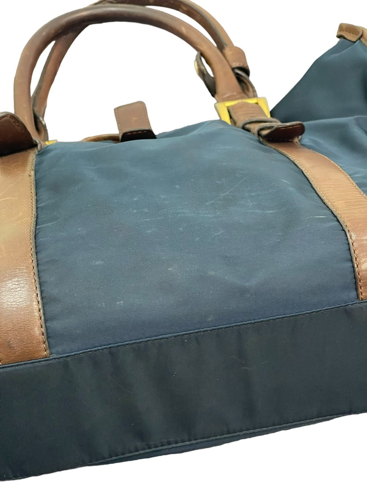 Japanese Brand Leather Nylon United Arrows Brief Bag 4🟩 Size ONE SIZE - 8 Thumbnail