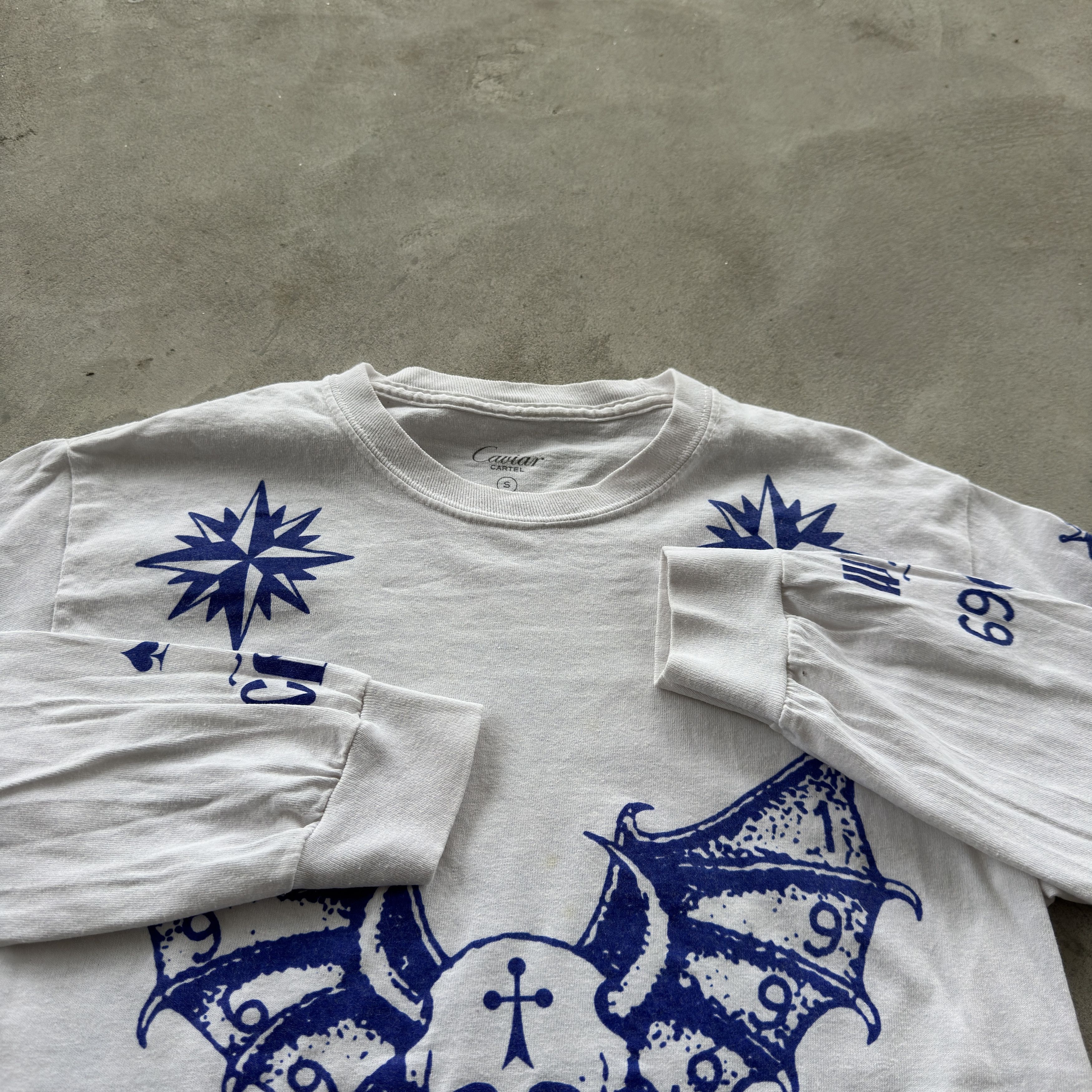 Caviar Caviar Cartel SSUR Long Sleeve T-Shirt Tattoo Graphic Size US XL / EU 56 / 4 - 6 Thumbnail