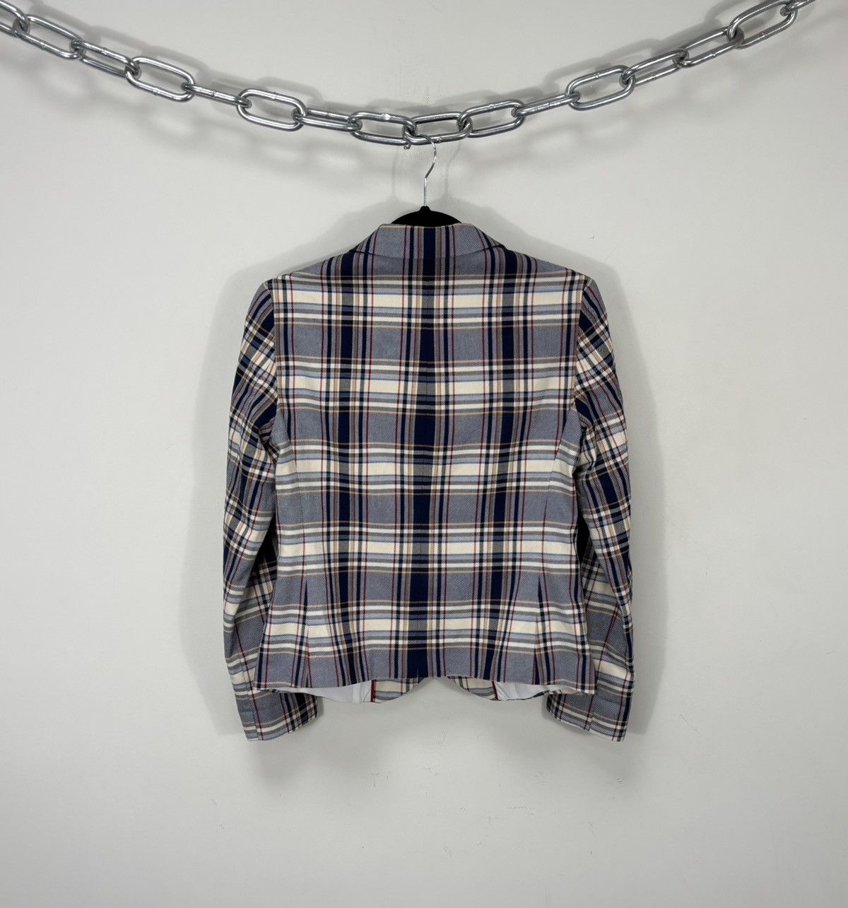 Other Luis Trenker Women’s Plaid Check Cotton Blazer Jacket Size M / US 6-8 / IT 42-44 - 14 Thumbnail