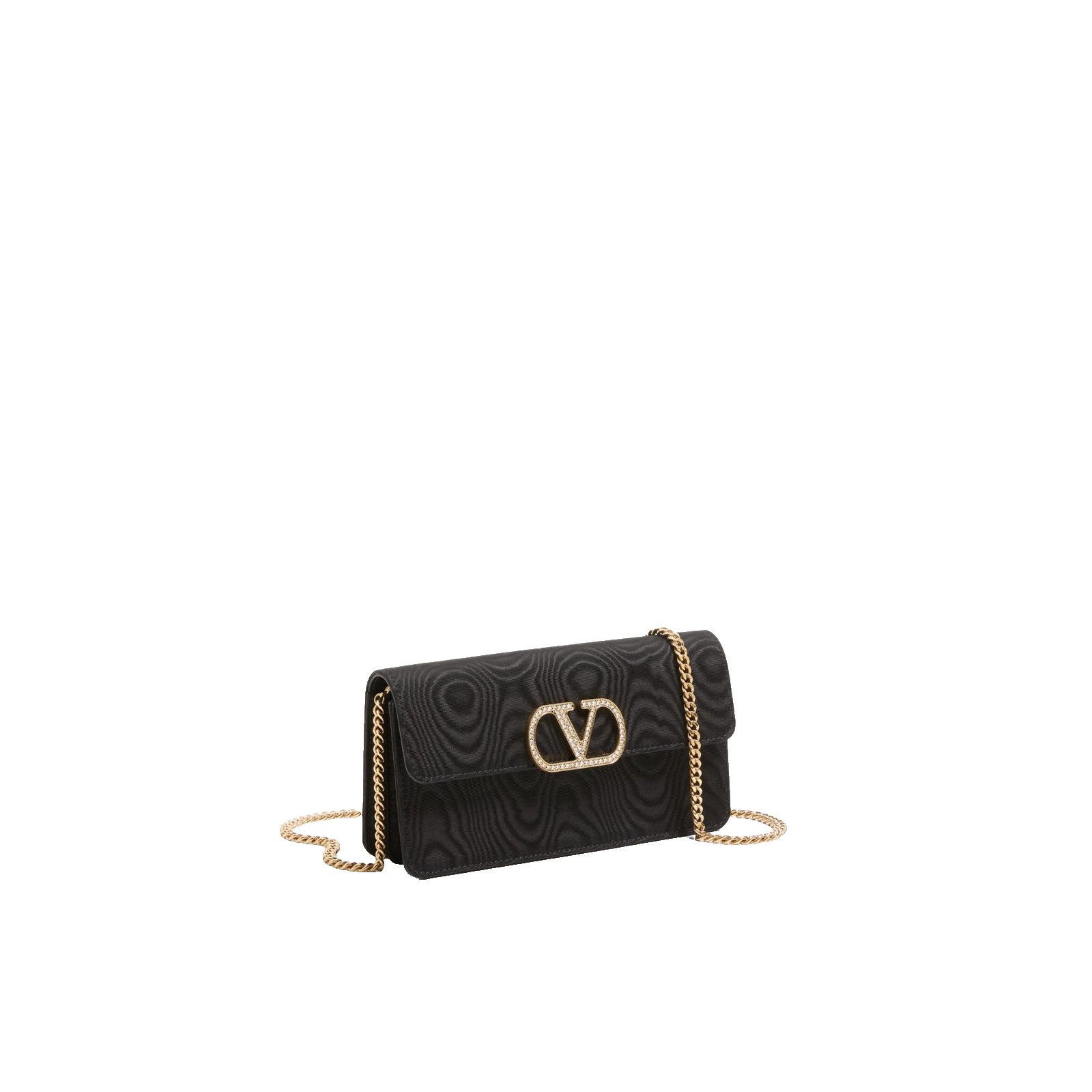 Valentino VALENTINO GARAVANI Black Clutch New & Authentic Size ONE SIZE - 1 Thumbnail