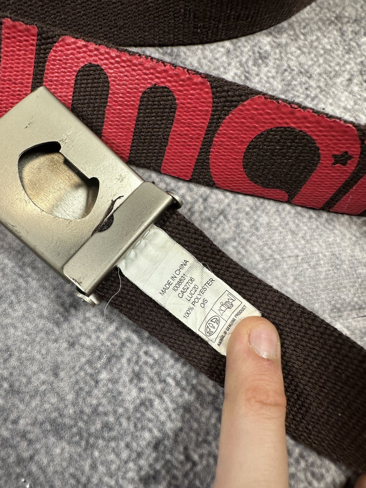 Vintage Y2K Vintage Animal Logo Belts Streetwear USA Style Rare Size ONE SIZE - 5 Thumbnail