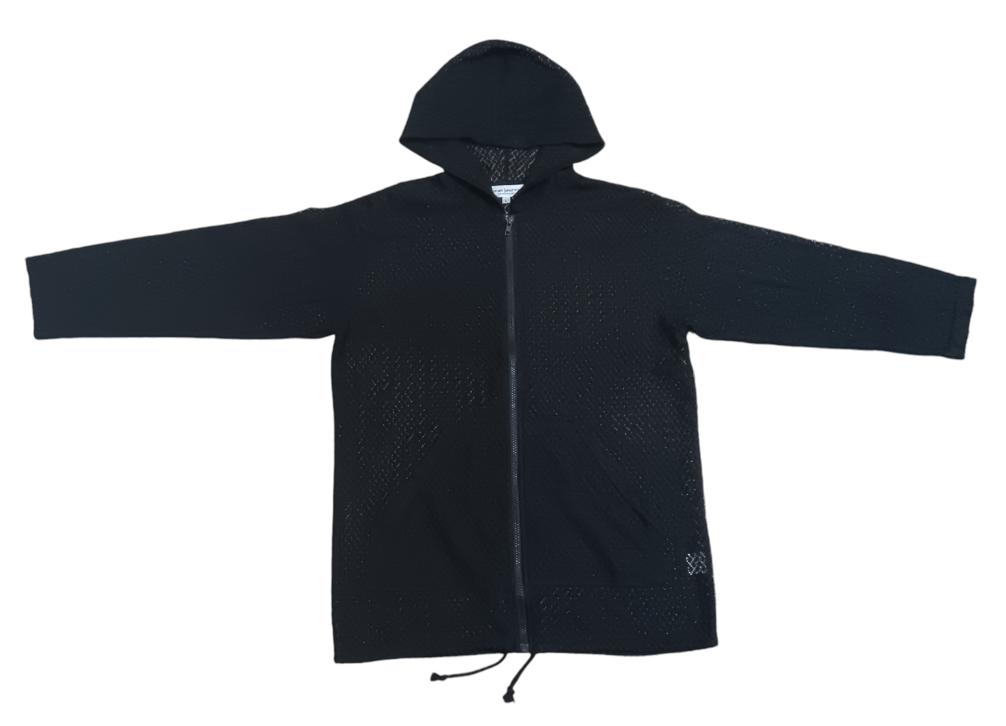 Japanese Brand × Vintage VINTAGE JEAN JAURES SOPHISTICATED MESH HOODIE Size L / US 10 / IT 46 - 1 Thumbnail