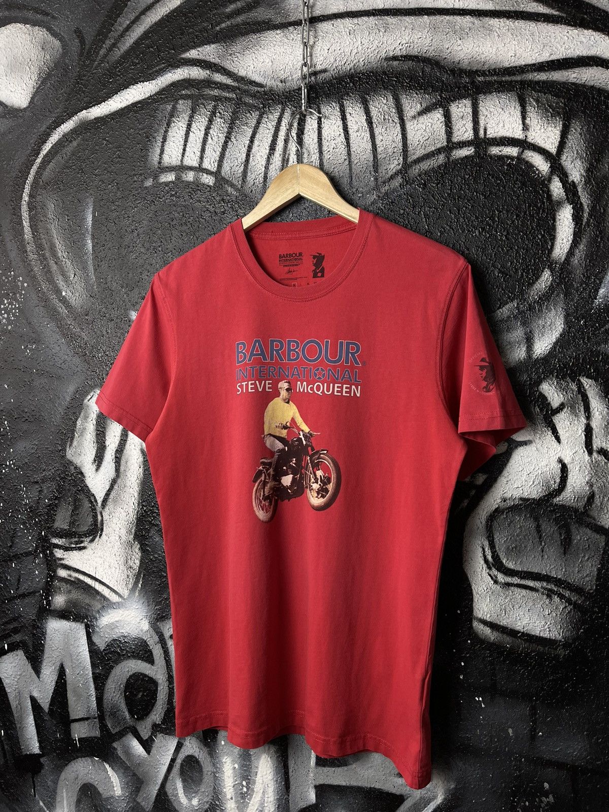 Barbour Barbour International Steeve McQueen T-Shirt Men’s Size M Size US M / EU 48-50 / 2 - 1 Thumbnail