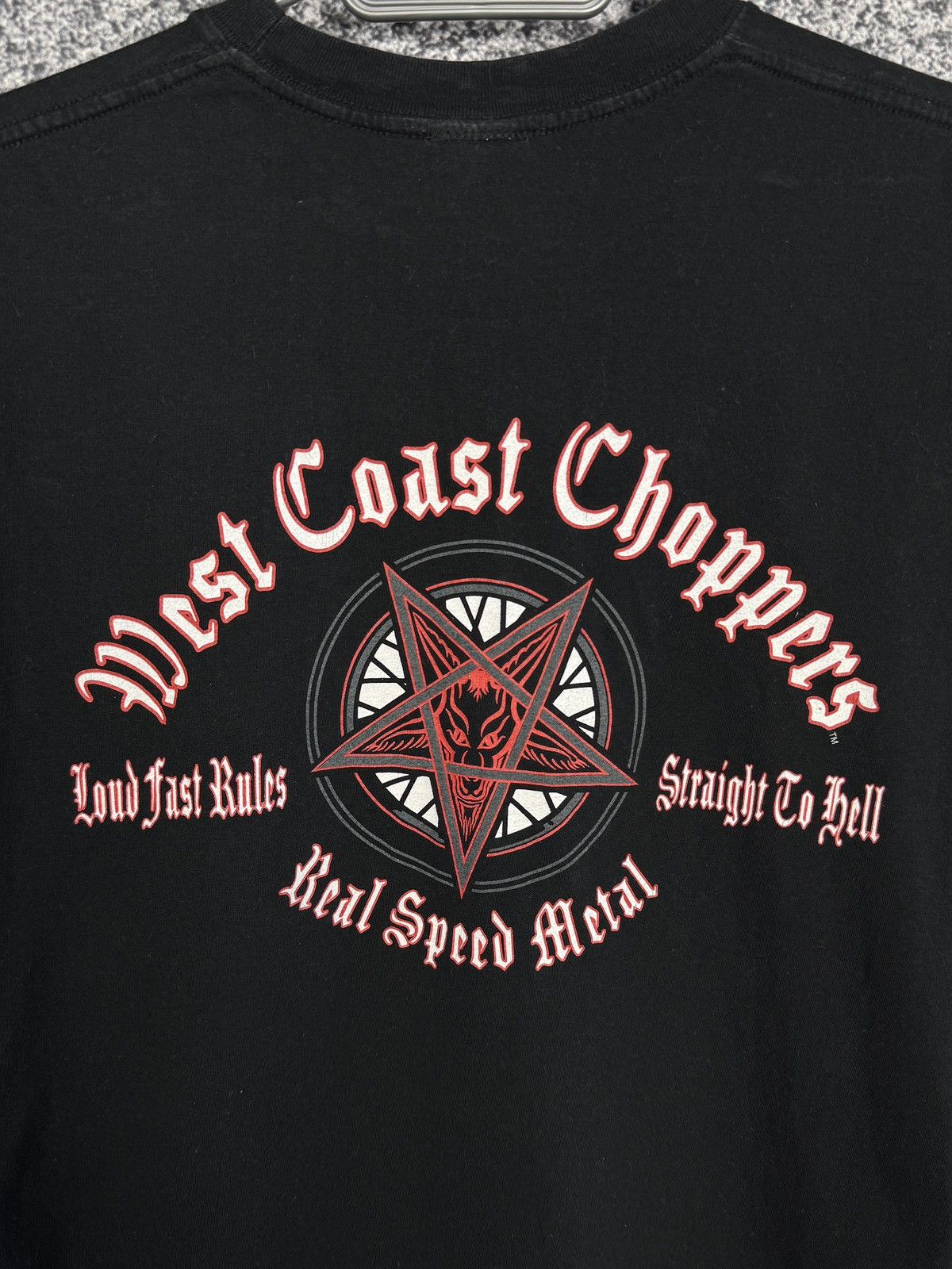 Vintage West Coast Choppers T-Shirt Biker Motorcycle Tee Vintage XL Size US XL / EU 56 / 4 - 15 Thumbnail