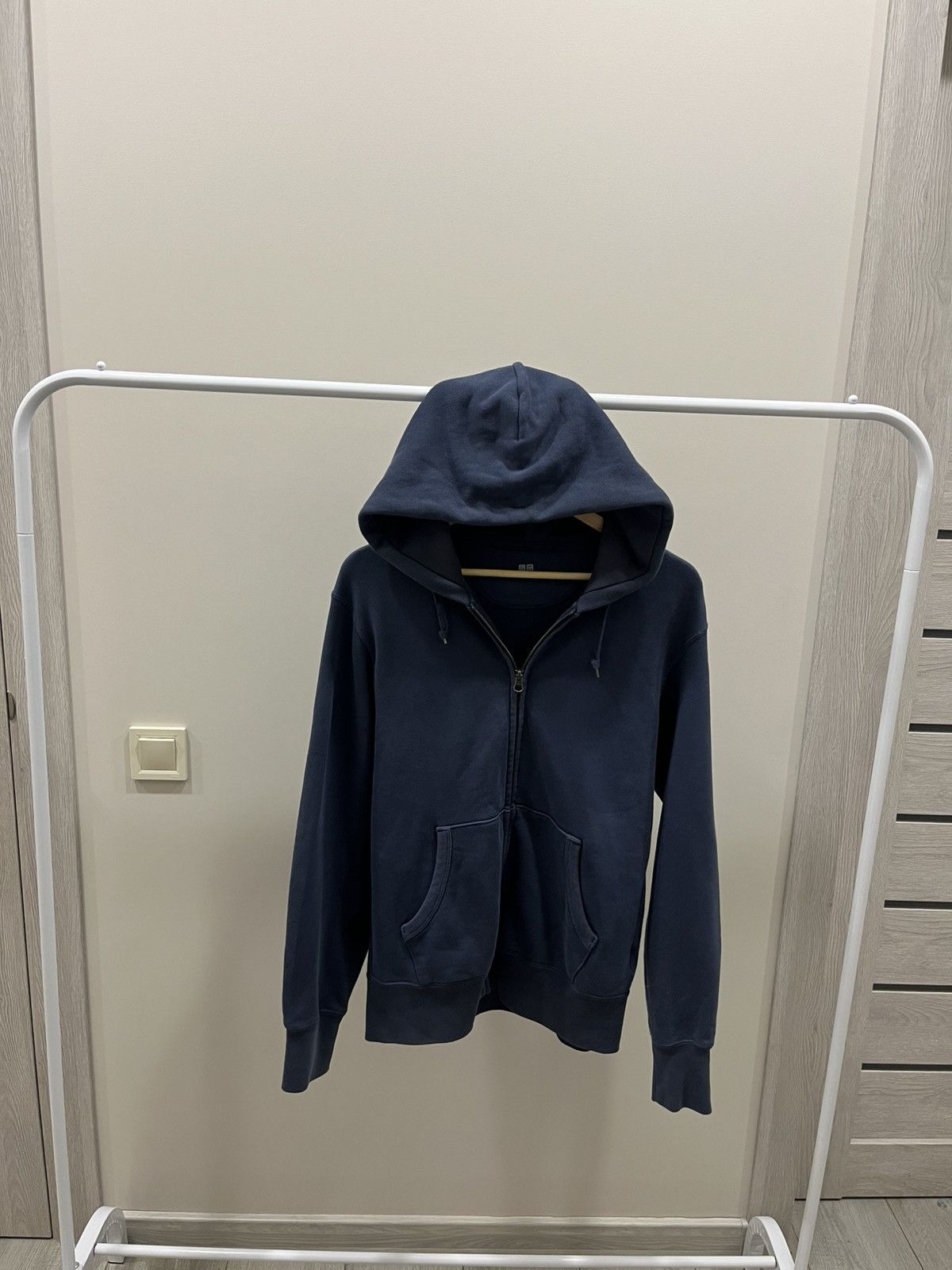 Uniqlo Uniqlo Zip Hoodie Japan Style Y2K Blue Size M Size US M / EU 48-50 / 2 - 1 Thumbnail
