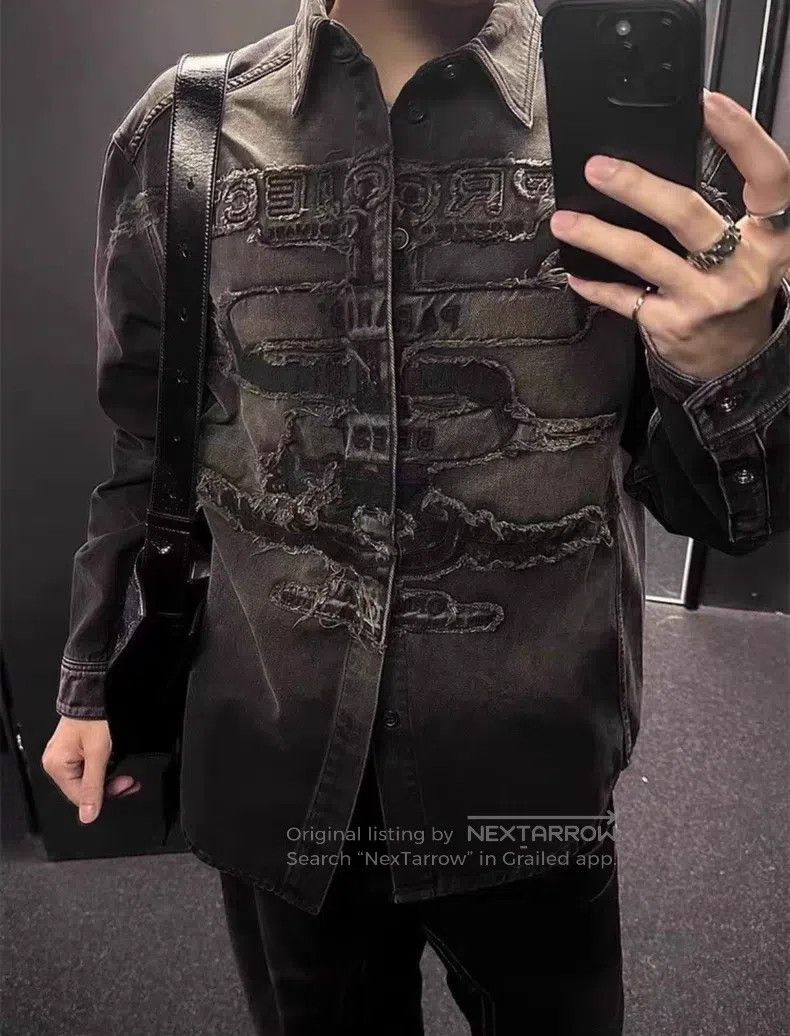 Y/Project Y/Project Size S Embroidered denim jacket Size US S / EU 44-46 / 1 - 3 Thumbnail