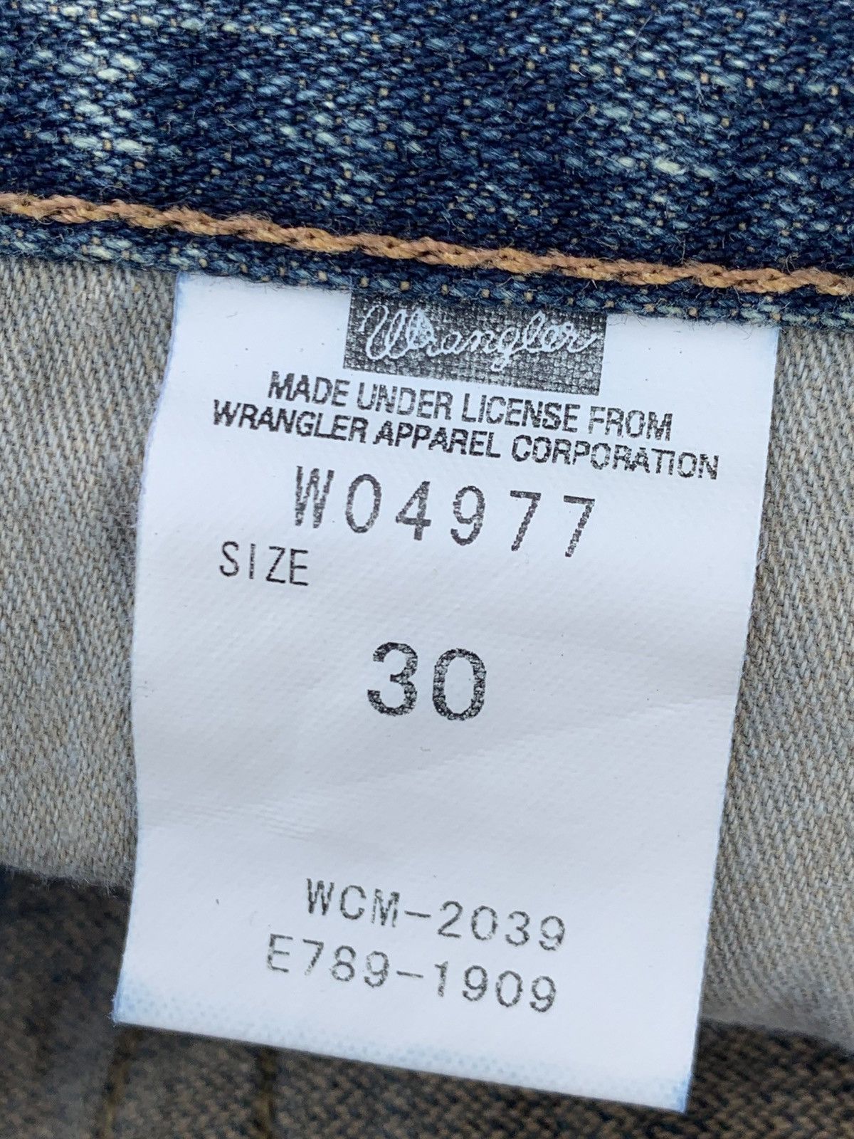 Wrangler FLARE WRANGLER JEANS FADED. Size US 30 / EU 46 - 7 Thumbnail
