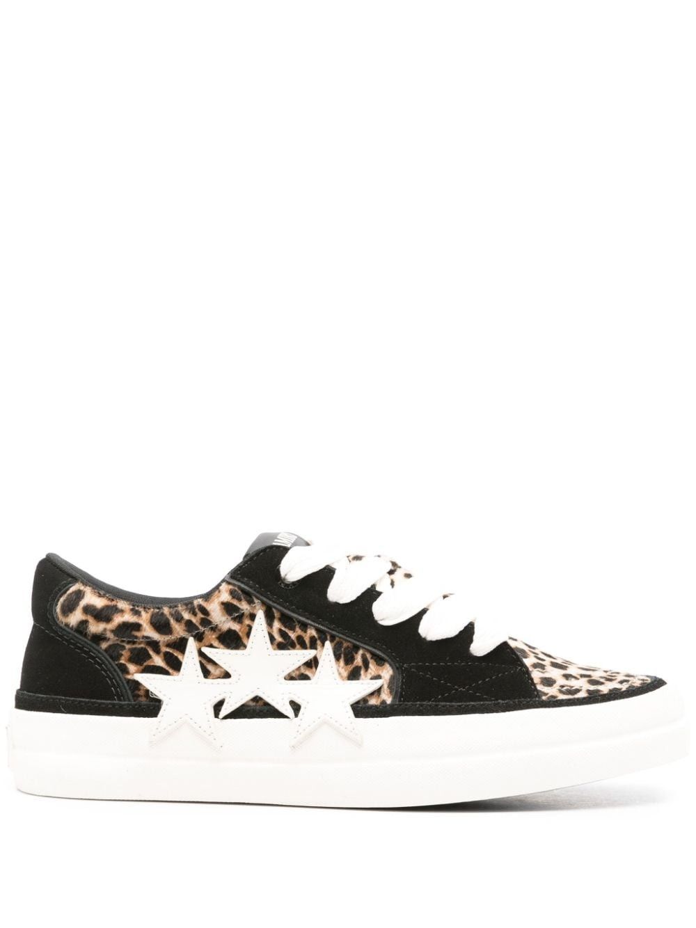 Amiri o1orln1025 Sunset Leopard-Print Panelled Nubuck Sneakers Size US 10 / EU 43 - 1 Thumbnail