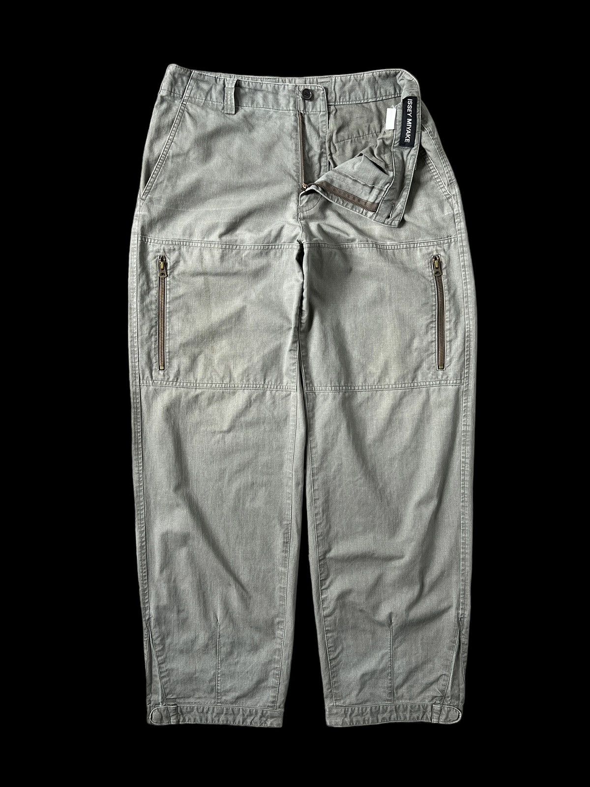 Issey Miyake × Vintage 1990 Issey Miyake Utility Pants Size US 33 - 7 Thumbnail