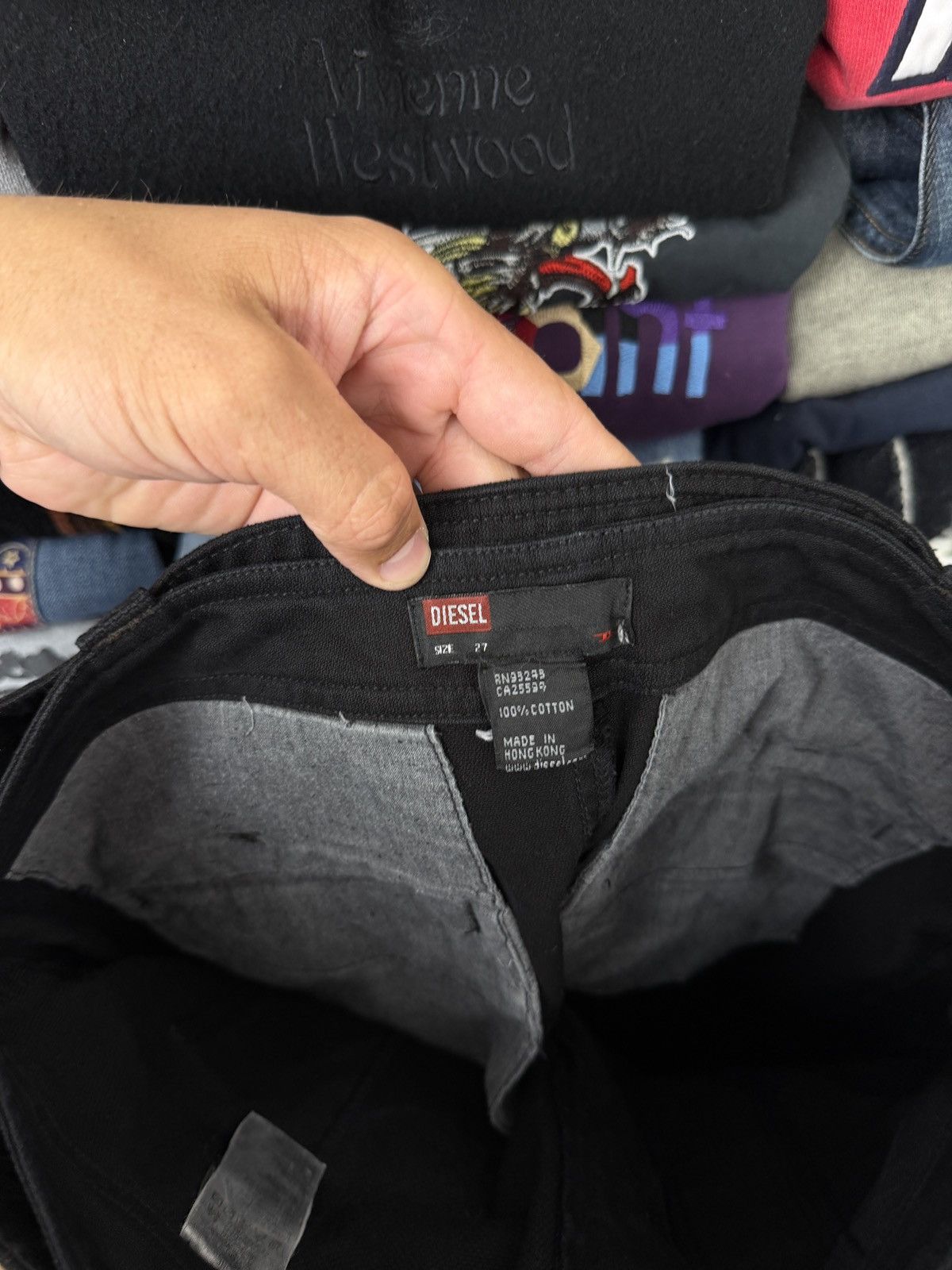 Diesel Vintage Diesel Super Flared Belt Denim Tornado Mart Size US 27 - 10 Thumbnail