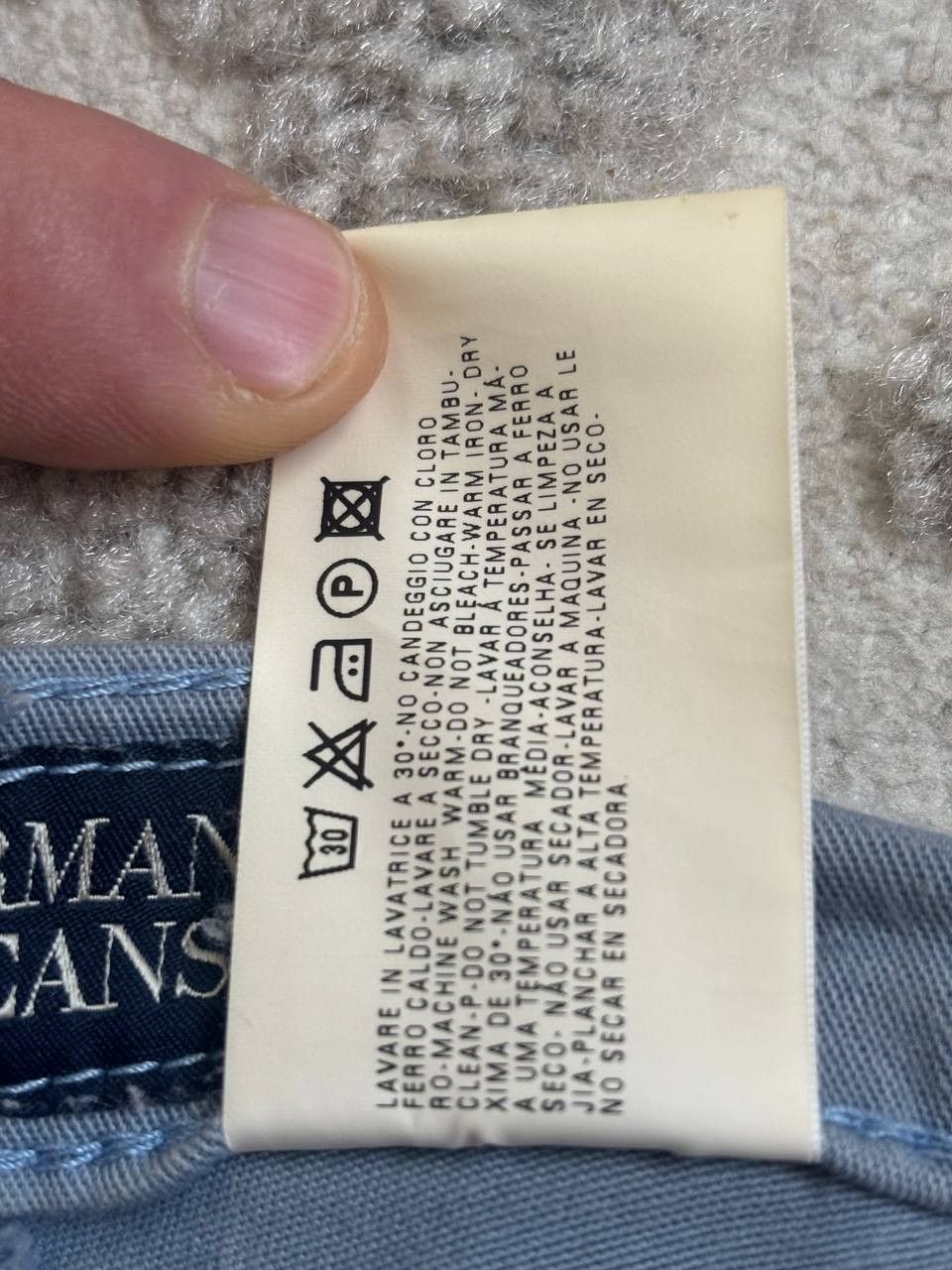 Armani Vintage Armani Jeans - Women's Size 27 - Made in Italy Size 27" / US 4 / IT 40 - 12 Thumbnail