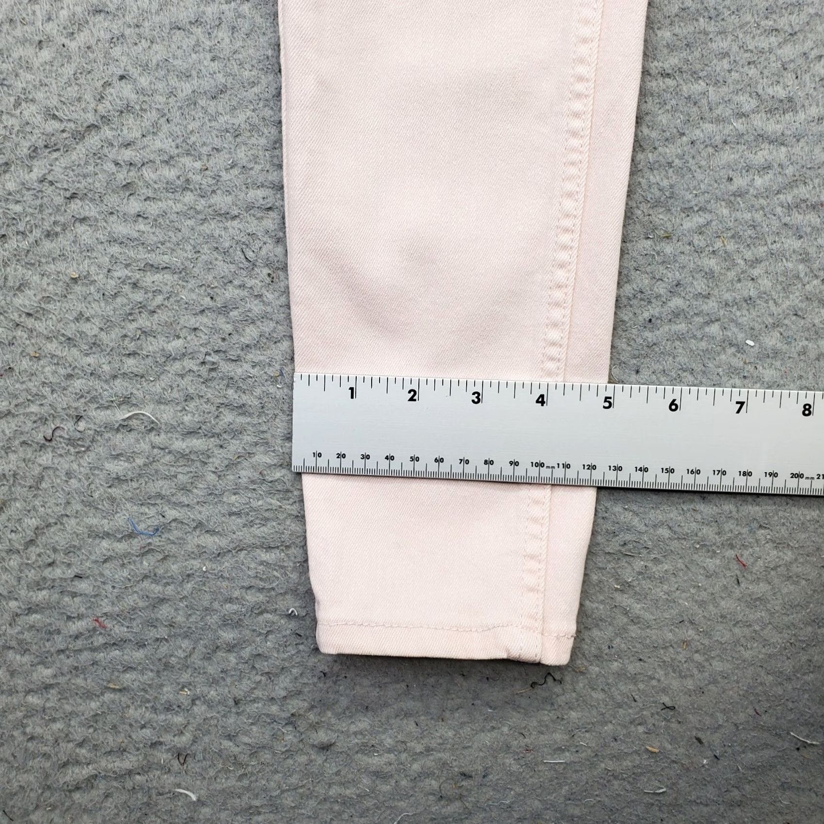 Levi's Levi's Jeans Womens Size 26 Pink Flat Front White Tab Skinny 5-Pocket Design Jeans Size 26" / US 2 / IT 38 - 4 Thumbnail