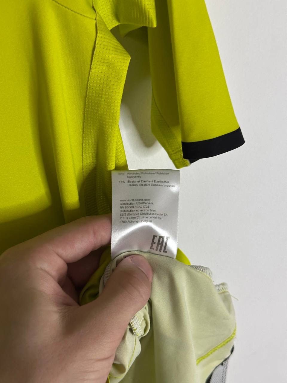 Rapha Scott RC Pro Cycling Jersey Yellow Fluorescent Men’s Size S Size US S / EU 44-46 / 1 - 8 Thumbnail