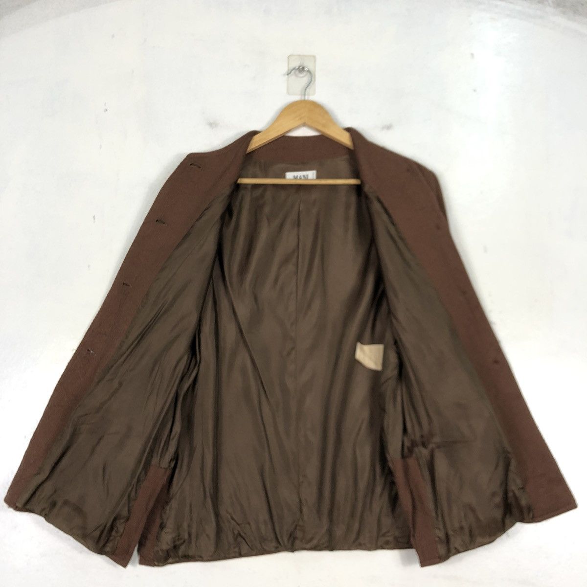 Japanese Brand VINTAGE MANI ITALY COAT Size M / US 6-8 / IT 42-44 - 11 Thumbnail