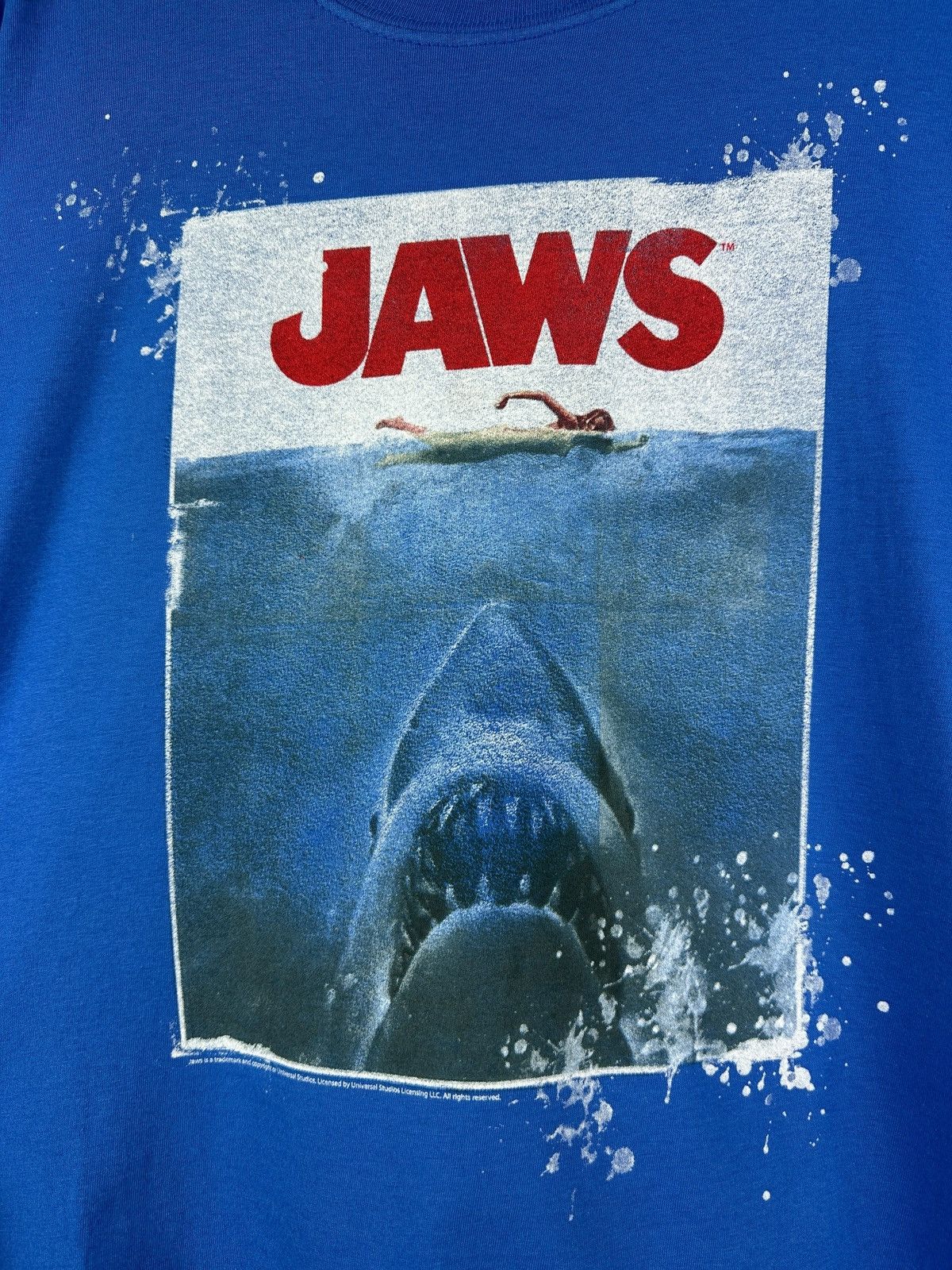 Other JAWS Amity Island Movie Poster Graphic Print T-Shirt Size US M / EU 48-50 / 2 - 7 Thumbnail