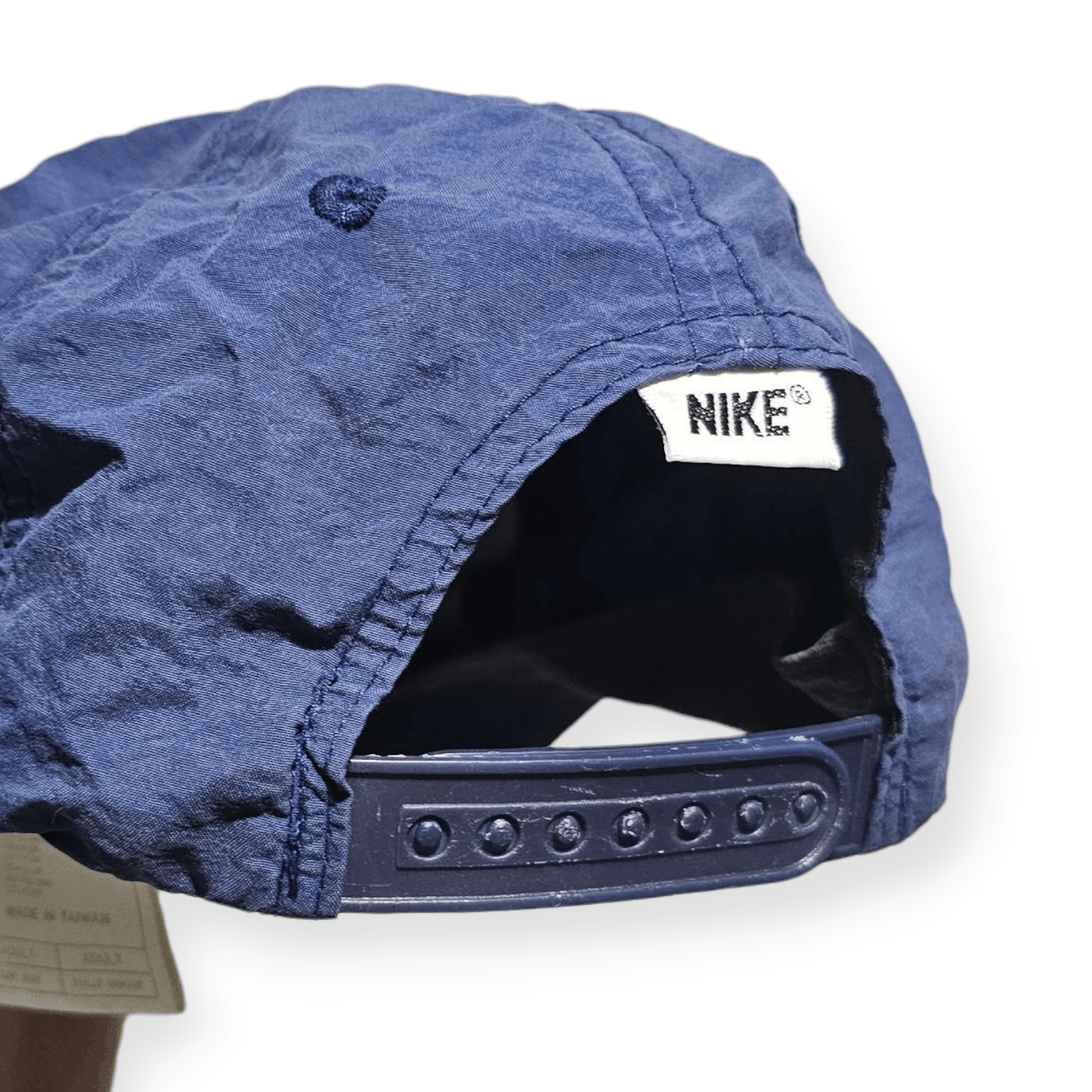Nike Nike 90's Vintage Blue Nylon Hat Size ONE SIZE - 4 Thumbnail