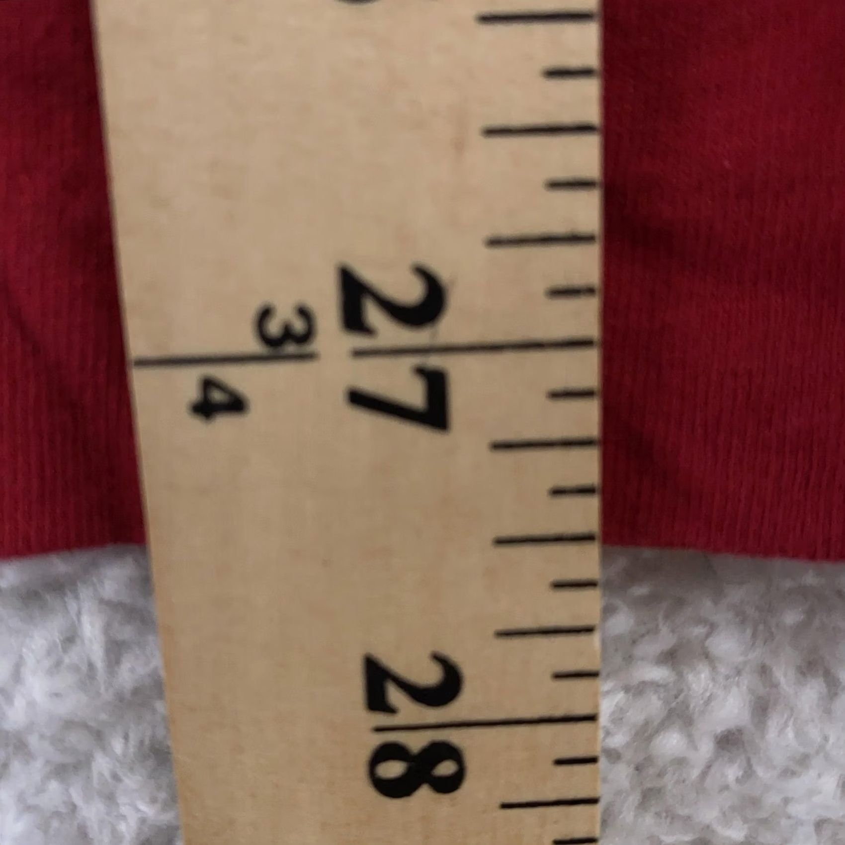 Fruit Of The Loom VINTAGE Fruit of the Loom Shirt Mens XS/S Tee Pocket Red Dark Blank USA 90s Crew Neck Short Sleeve Cotton Solid Size US XS / EU 42 / 0 - 6 Thumbnail