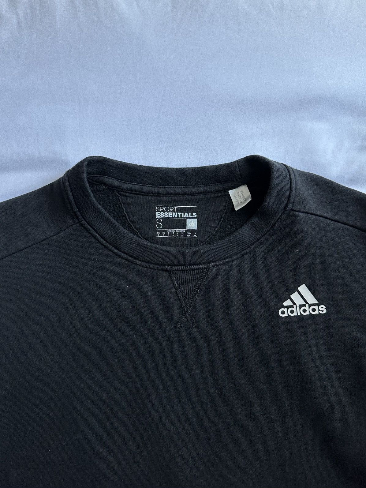 Adidas Black Sports Sweater Size US S / EU 44-46 / 1 - 2 Thumbnail