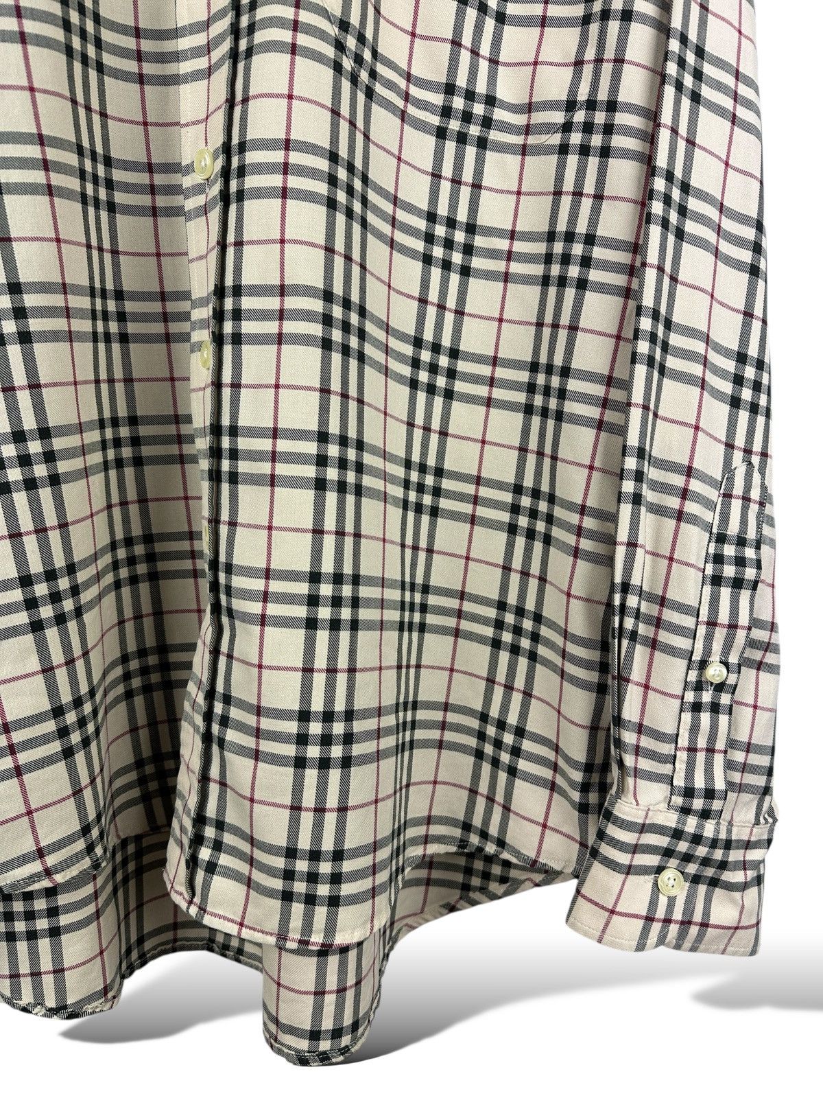 Burberry Vintage Burberry London Shirt Nova Check Long Sleeve Size US M / EU 48-50 / 2 - 4 Thumbnail