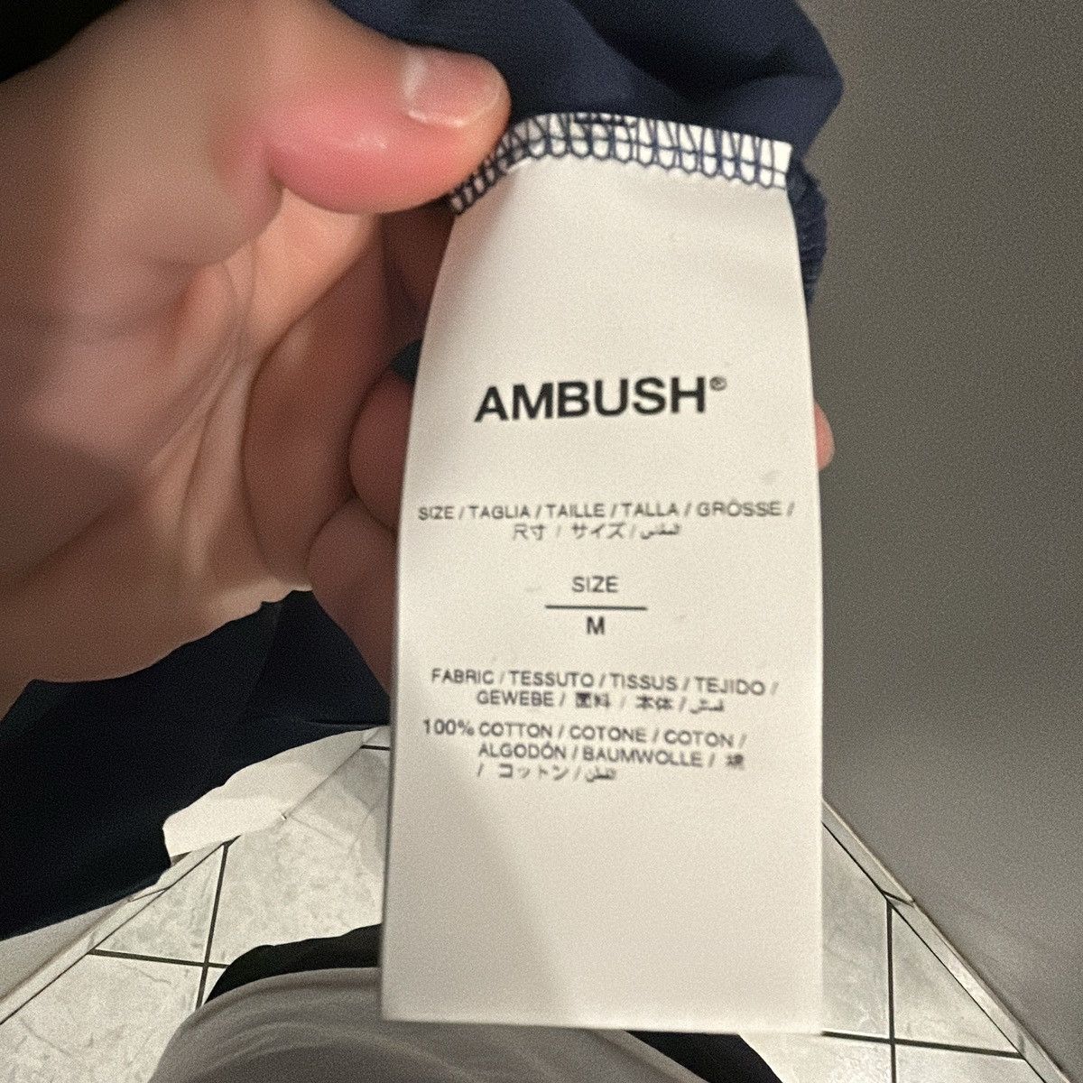 Ambush Design Ambush Monogram T Shirt Size US M / EU 48-50 / 2 - 5 Thumbnail