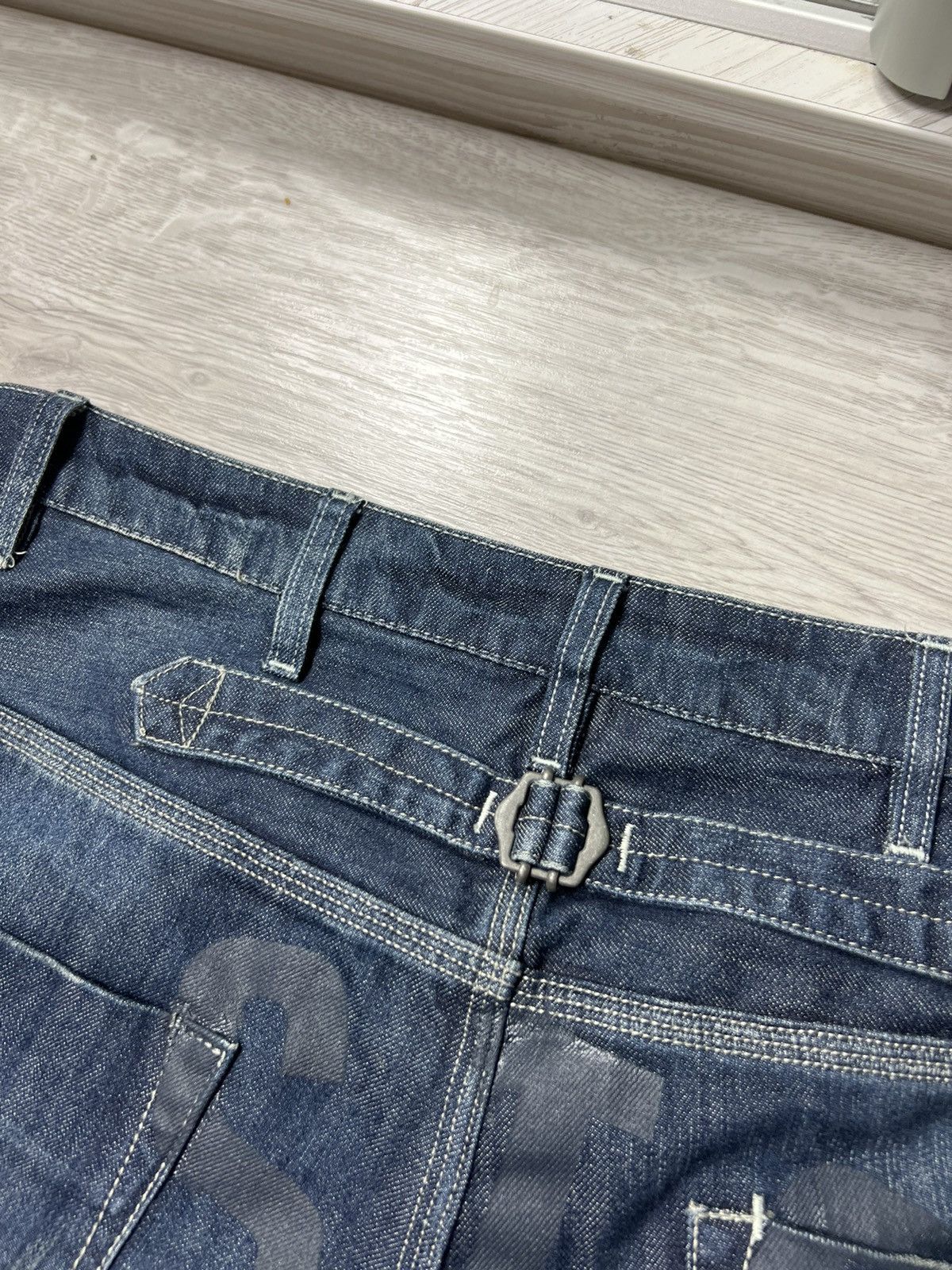 G-Star Vintage G-Star RAW Big Logo Jean Denim Shorts Size US 38 / EU 54 - 4 Thumbnail