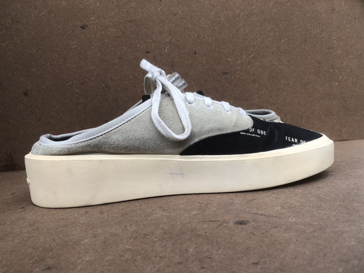 Fear of God Fear Of God Black Canvas Sneakers Size 41 Size US 7 / EU 40 - 5 Thumbnail