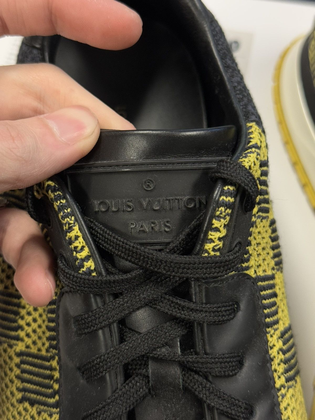 Louis Vuitton Louis Vuitton Yellow Black Size 9.5US/8.5LV Trainer Size US 9.5 / EU 42-43 - 9 Thumbnail