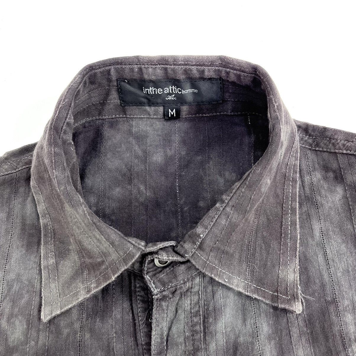If Six Was Nine × Japanese Brand × Le Grande Bleu (L.G.B.) In The Attic Homme Punk Tie Dye Short Shirt Ifsixwasnine LGB Size US M / EU 48-50 / 2 - 7 Thumbnail