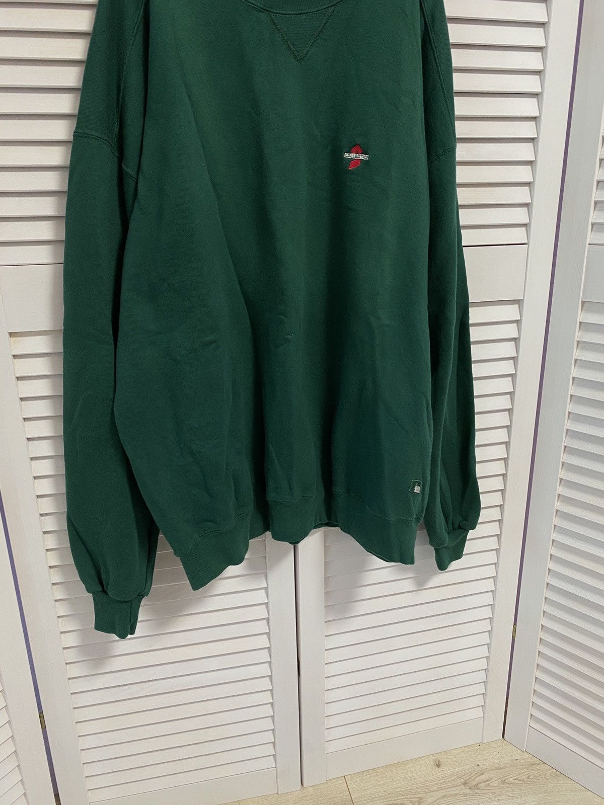 Russell Athletic 📀 Vintage 90s sweater Russell Athletic Baggy Track Boxy fit Size US XXL / EU 58 / 5 - 3 Thumbnail