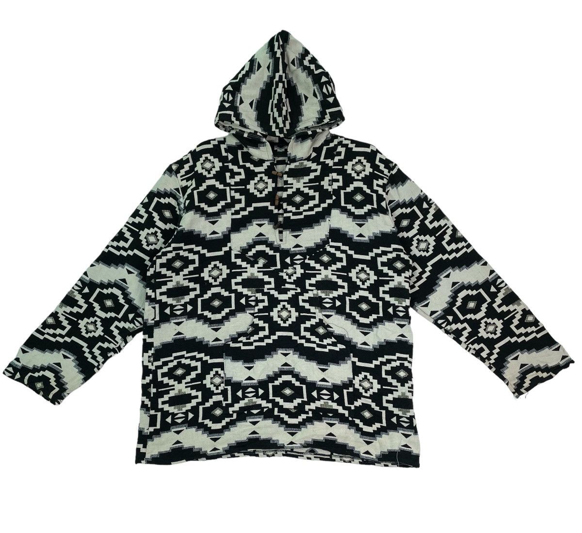 Vintage Vtg 90s rare native navajo actec pullover jacket Size US L / EU 52-54 / 3 - 1 Thumbnail
