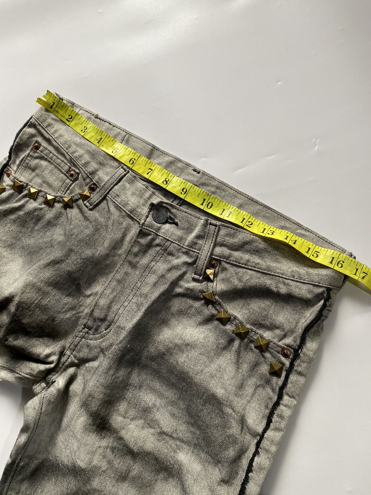 Le Grande Bleu (L.G.B.) Lace up acoustic smoke wash pant japanese brand Size US 32 / EU 48 - 16 Thumbnail