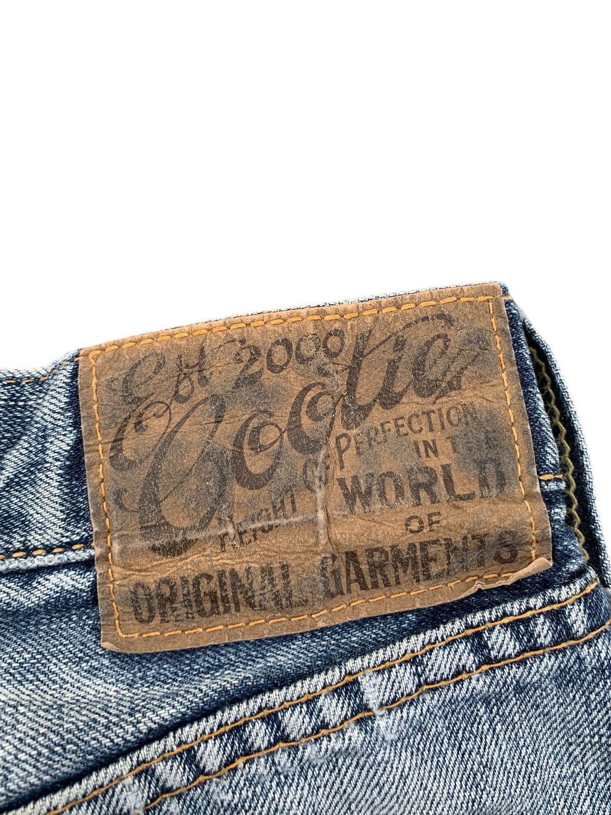 Kapital COOTIE SELVEDGE RUSTY MUDWASH JAPANESE DISTRESSED DENIM Size US 28 / EU 44 - 13 Thumbnail