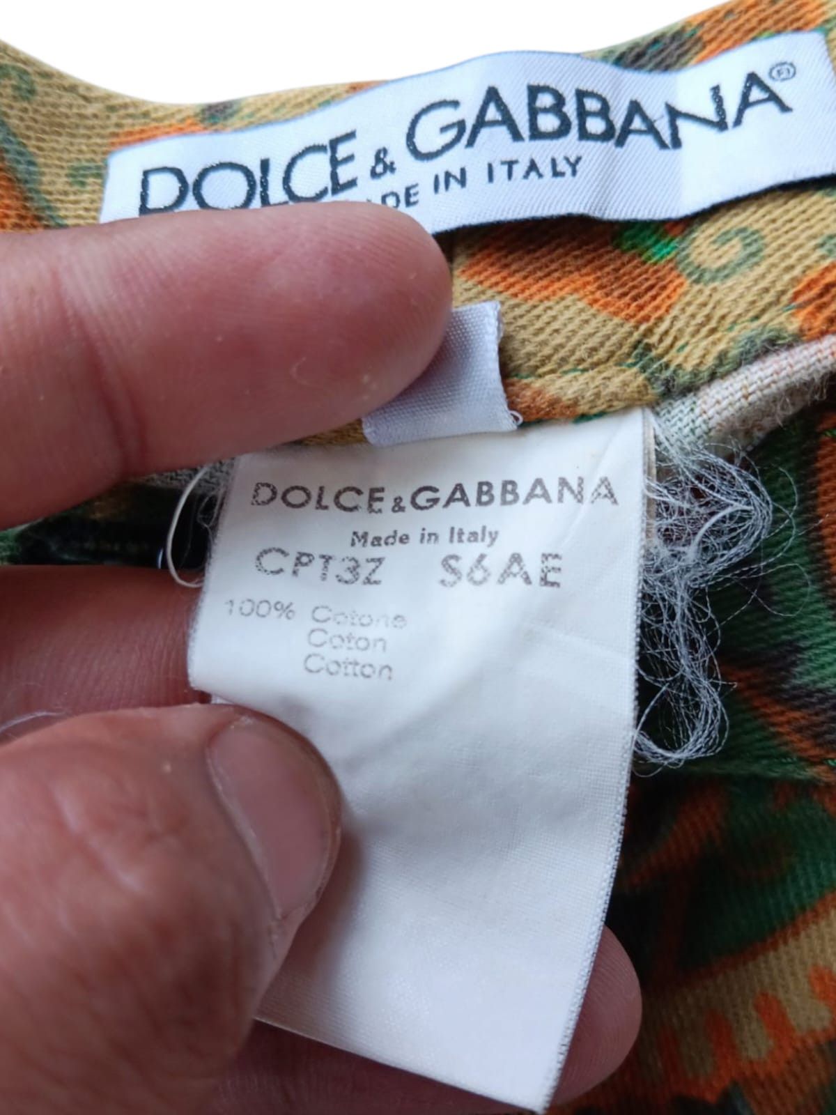 Dolce & Gabbana Dolce&Gabbana Archives women pants Size 29" - 4 Thumbnail