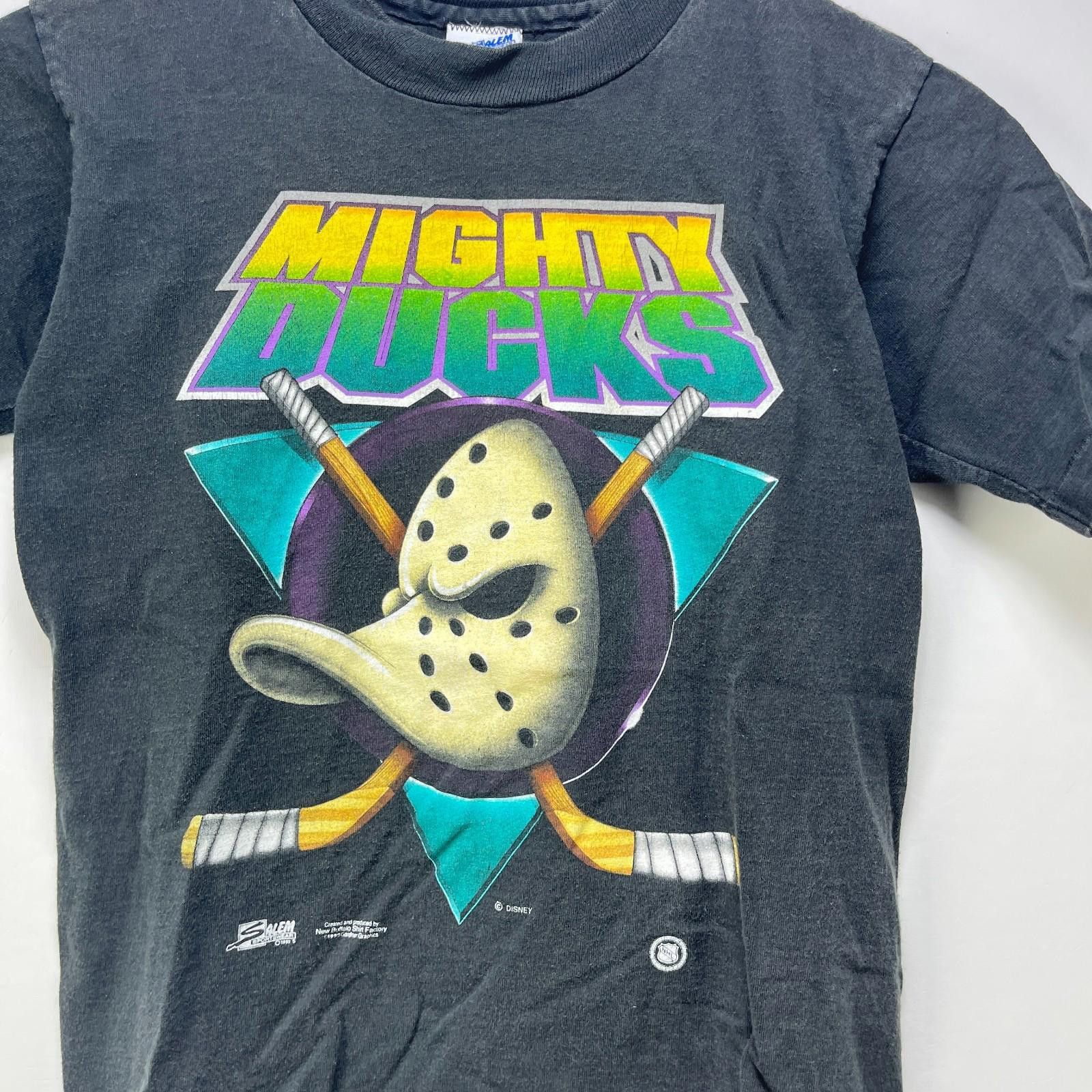Other Vintage 90s Anaheim Mighty Ducks T Shirt Youth Large Size ONE SIZE - 2 Thumbnail