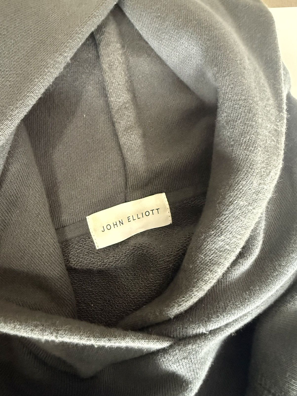John Elliott John Elliott Side Zip Hoodie Slate Blue Gray Size 5 (L) Size US L / EU 52-54 / 3 - 3 Thumbnail