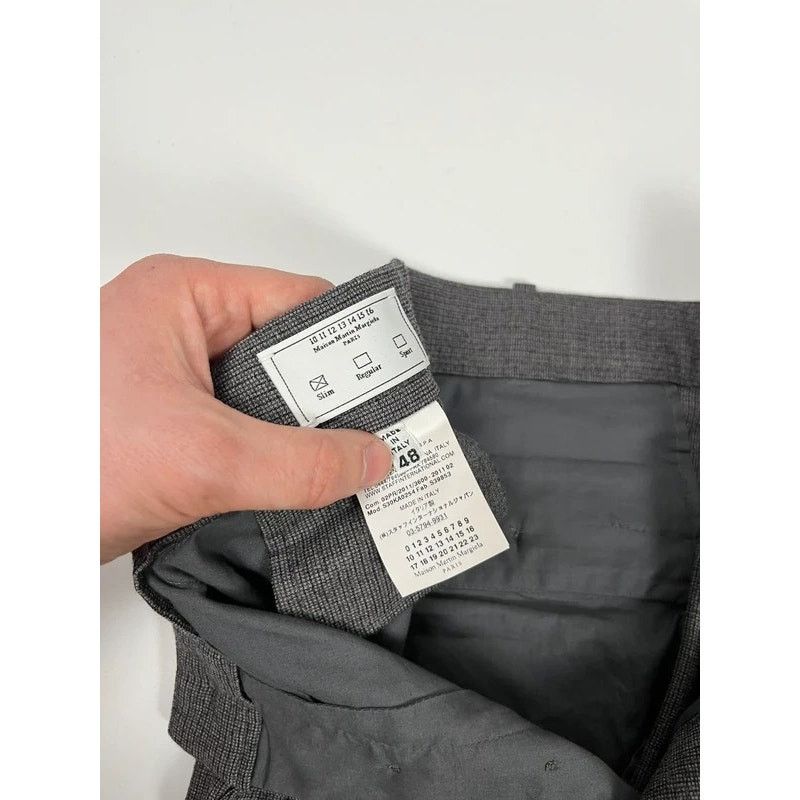 Maison Margiela Maison Margiela Archive Vintage Avant Garde Wool Trousers Size US 32 / EU 48 - 5 Thumbnail