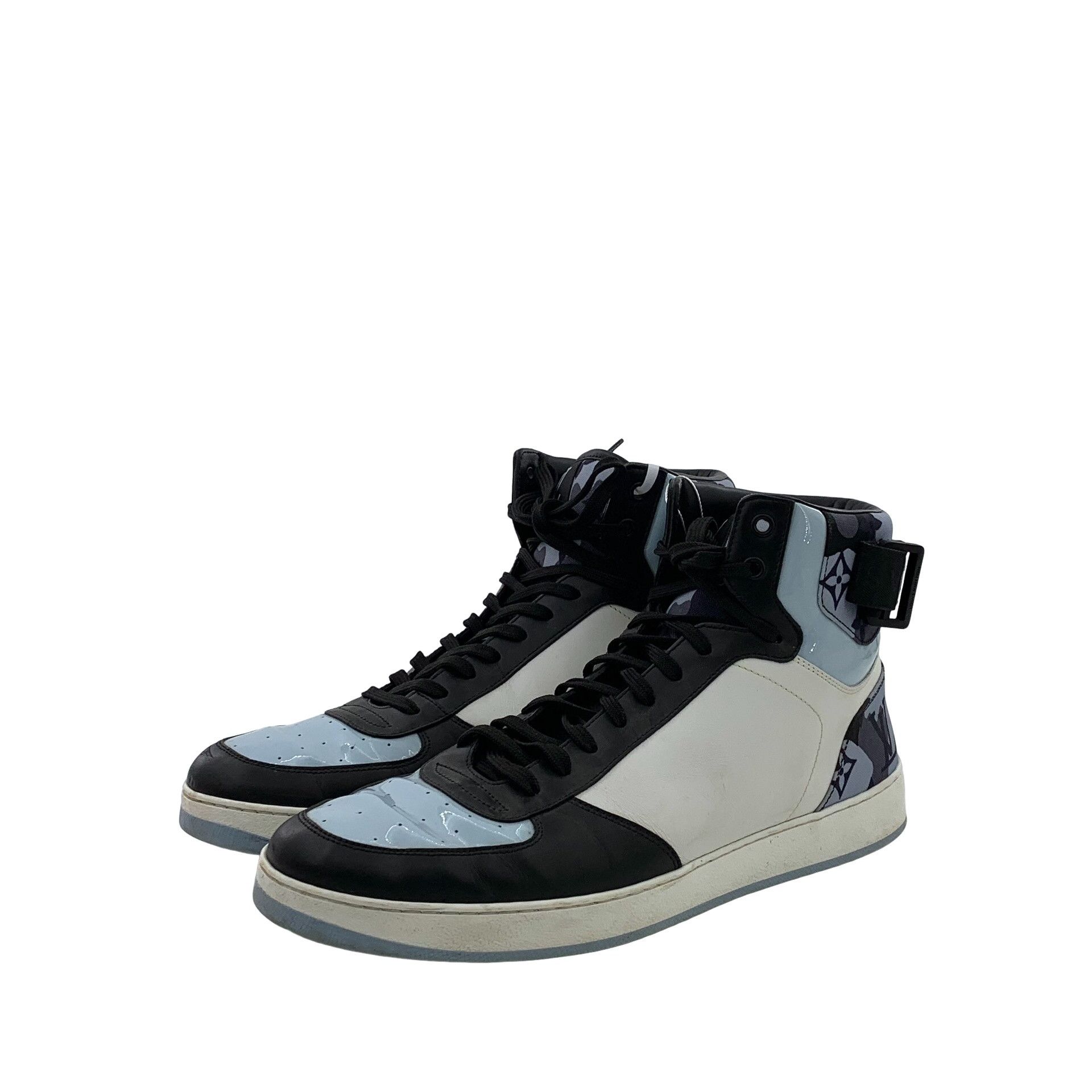 Louis Vuitton Louis Vuitton Monogram Rivoli Hi-Top Sneakers 8.5 Size US 9.5 / EU 42-43 - 1 Thumbnail