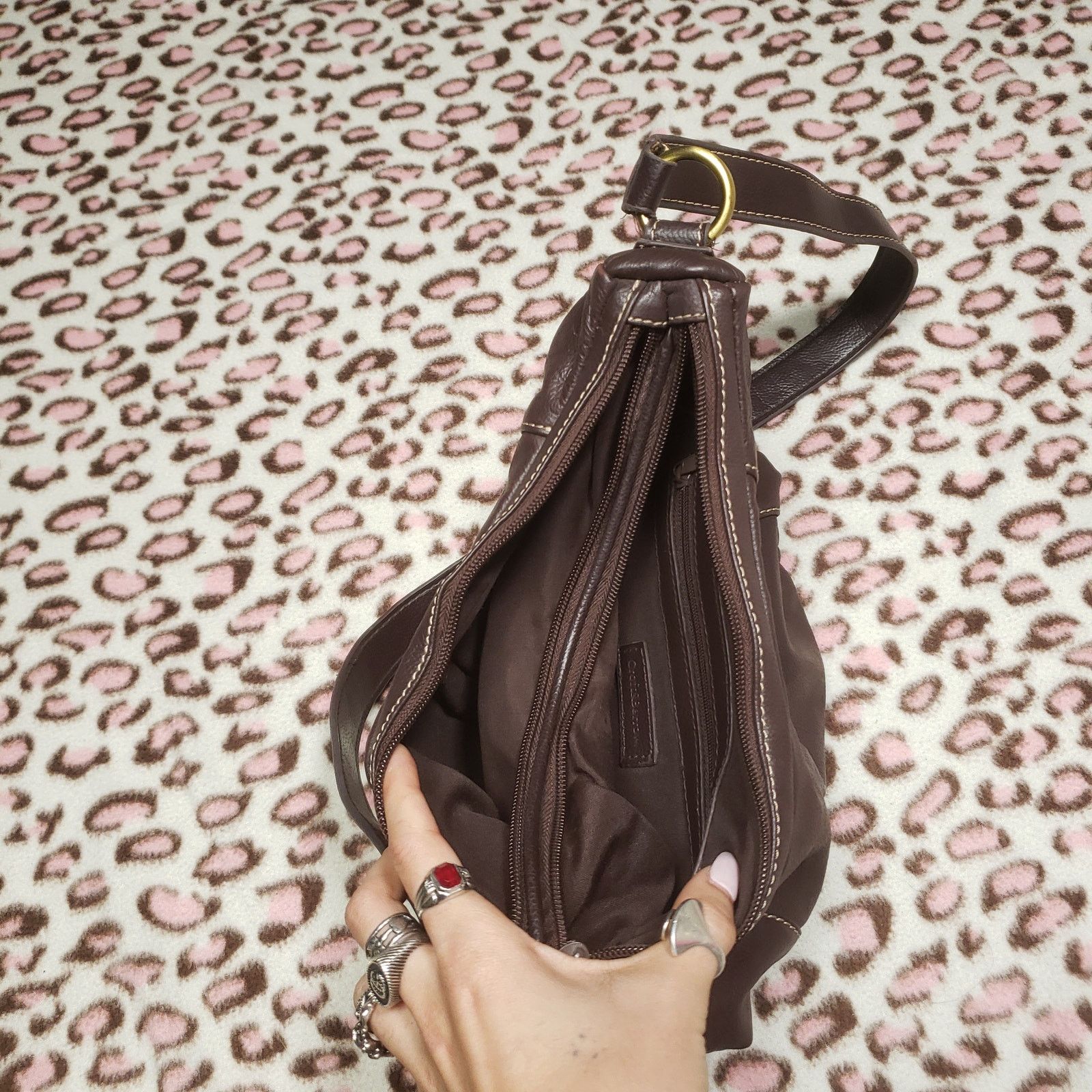 Croft & Barrow Vintage Croft & Barrow leather sling hand shoulder bag Size ONE SIZE - 10 Thumbnail
