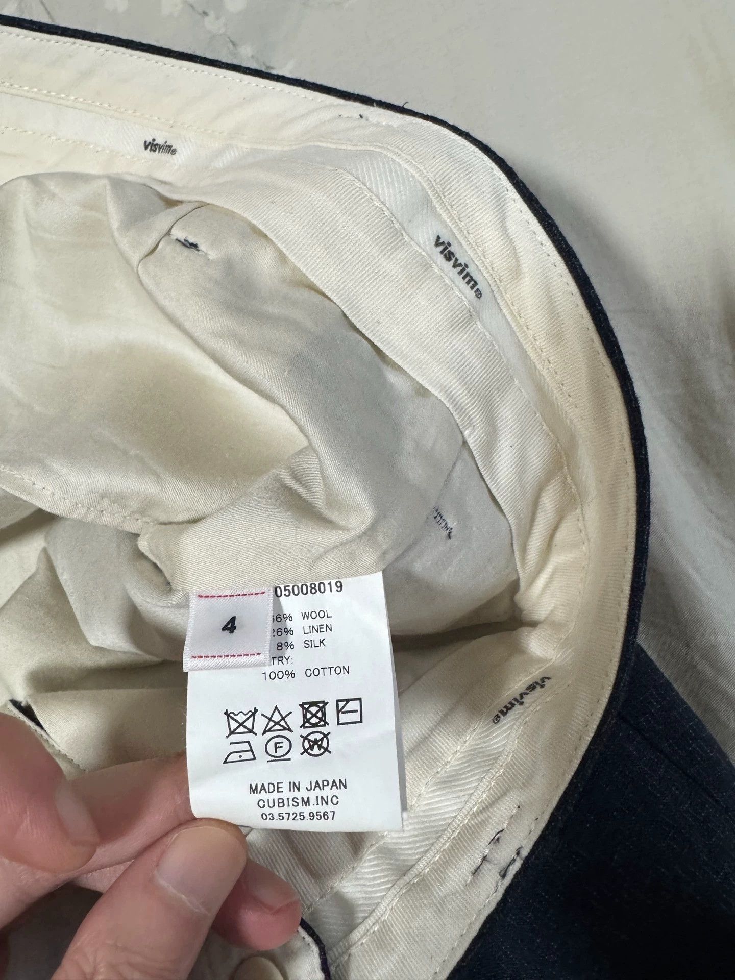 Visvim visvim 24ss mccloud slacks Navy XL Size US 36 / EU 52 - 5 Thumbnail