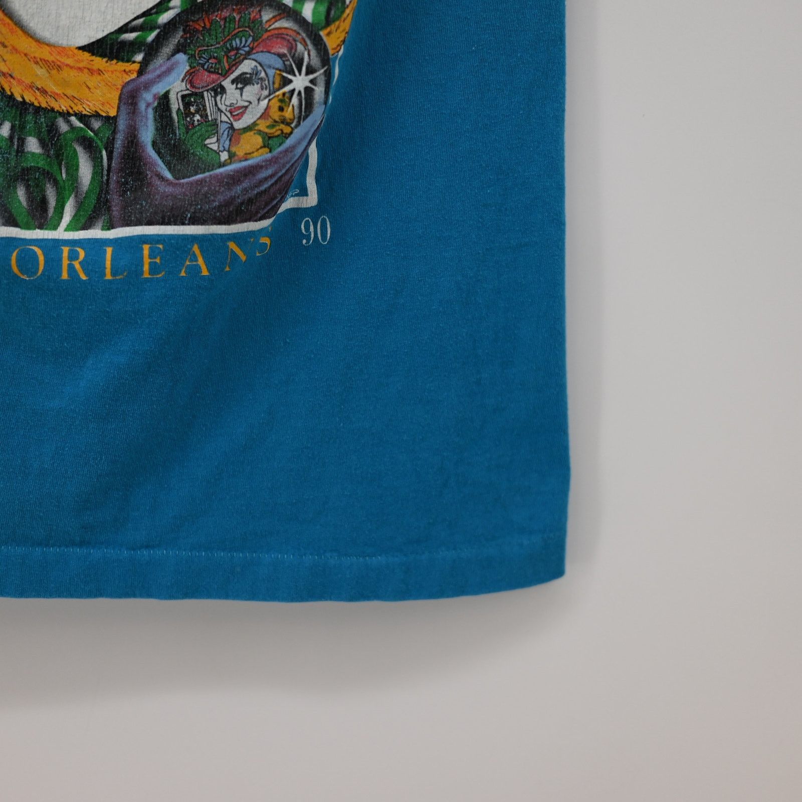 Vintage Vintage Marti Grass New Orleans S Blue Tshirt Single Stitch Size US S / EU 44-46 / 1 - 9 Thumbnail