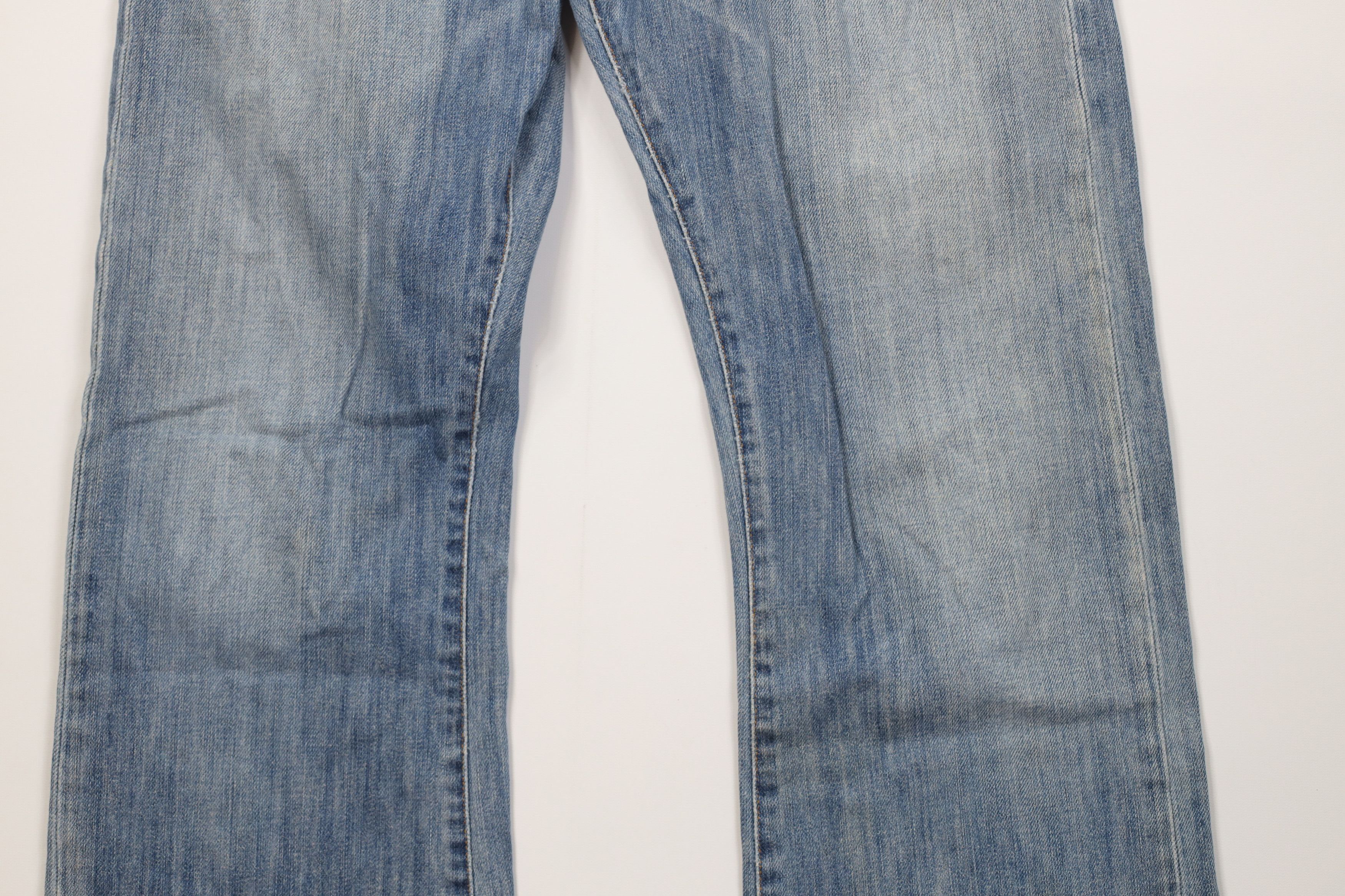 Guess Vintage 90s Y2K Guess Jeans Flared Wide Leg Denim Jeans Blue Size US 34 / EU 50 - 4 Thumbnail
