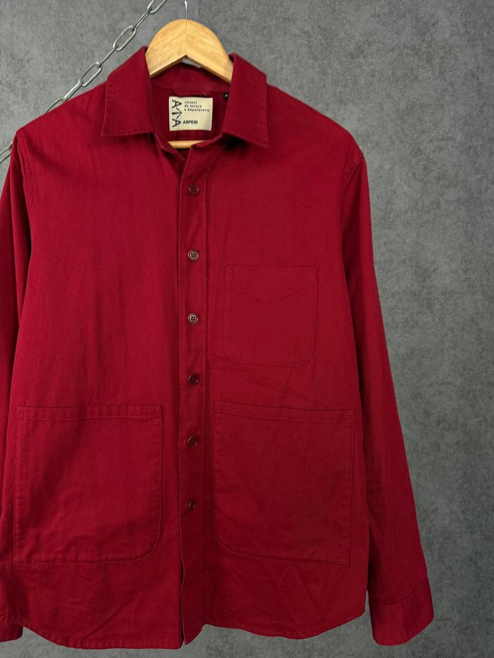 Aspesi Aspesi designer Multipocket shirt Size US S / EU 44-46 / 1 - 3 Thumbnail