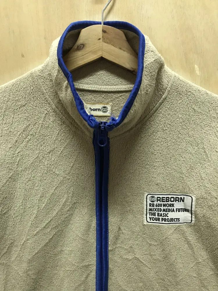 Japanese Brand Vintage S.Reborn Fleece Jackets Size S / US 4 / IT 40 - 4 Thumbnail
