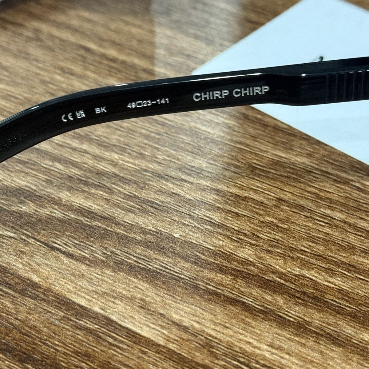 Chrome Hearts CHROME HEARTS CHIRP CHIRP BLACK EYEGLASSES Size ONE SIZE - 9 Thumbnail