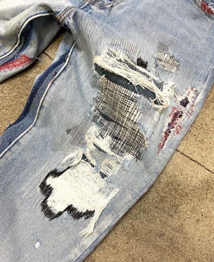 Other PROJECT CAPRI SIZE34 RED RUM JEANS Size US 34 / EU 50 - 2 Thumbnail