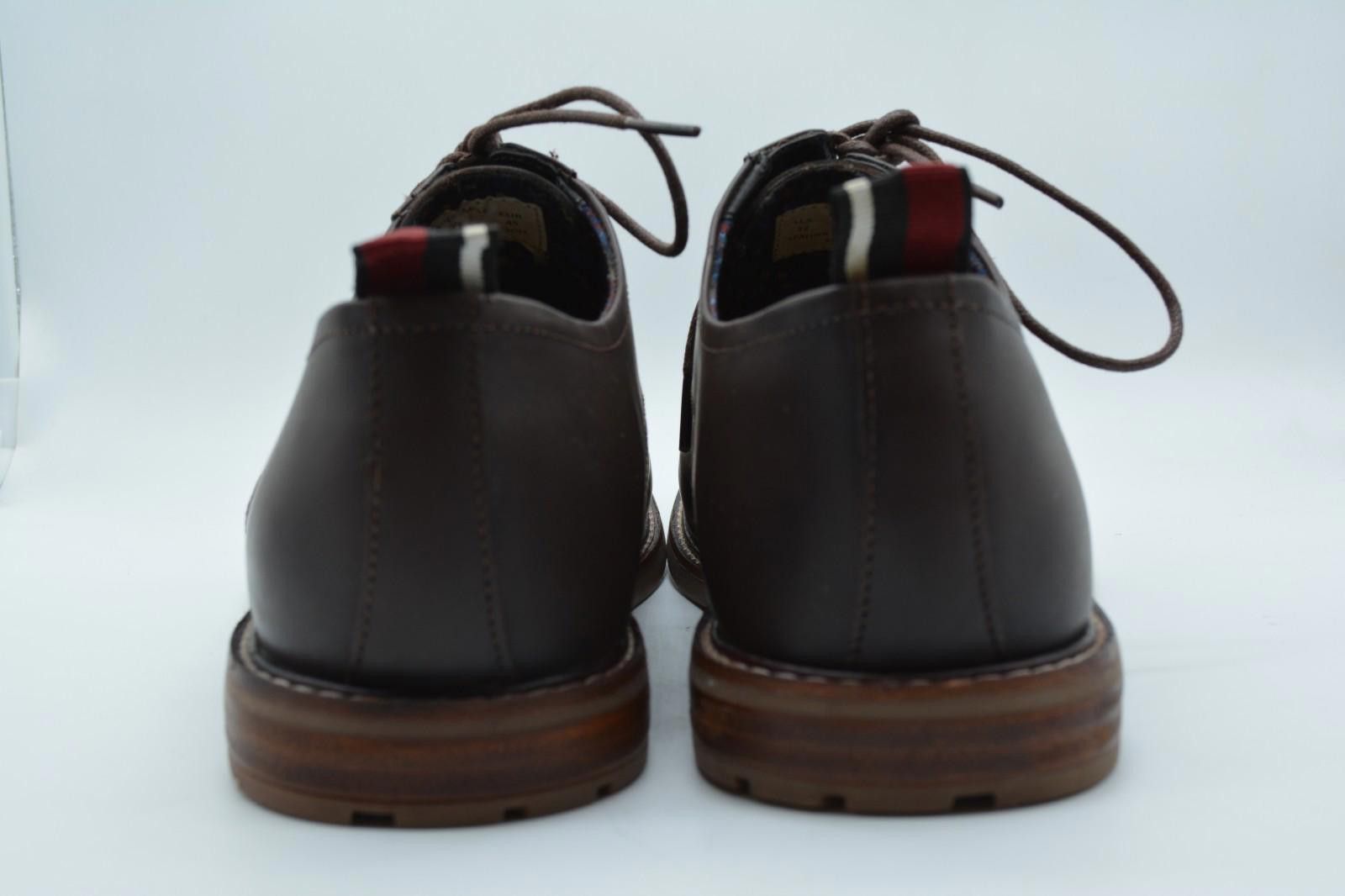 Ben Sherman Ben Sherman Birk Plain Toe Brown Leather Oxford Size 12 Size US 12 / EU 45 - 4 Thumbnail