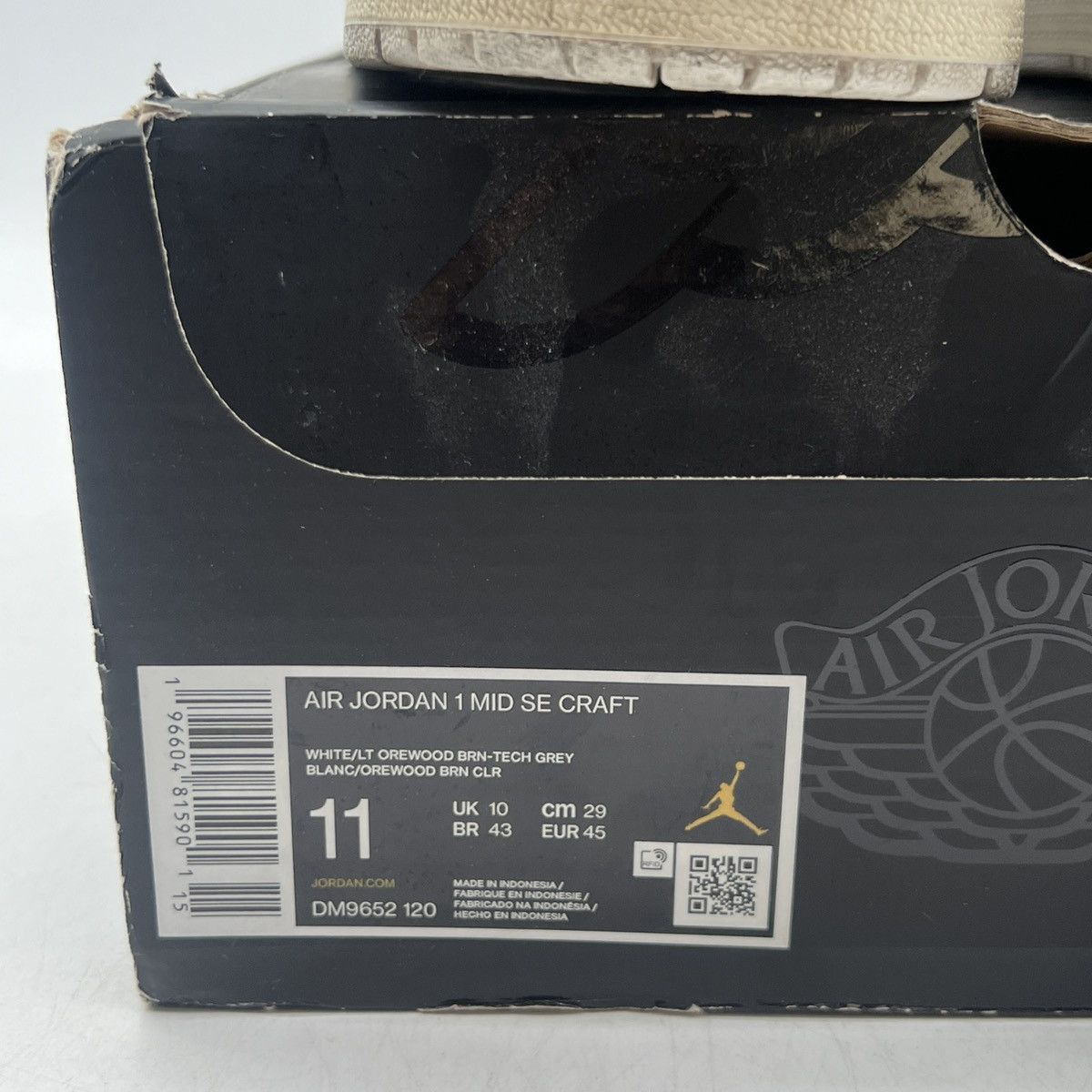 Jordan Brand Air Jordan 1 mid inside out Size US 11 / EU 44 - 6 Thumbnail