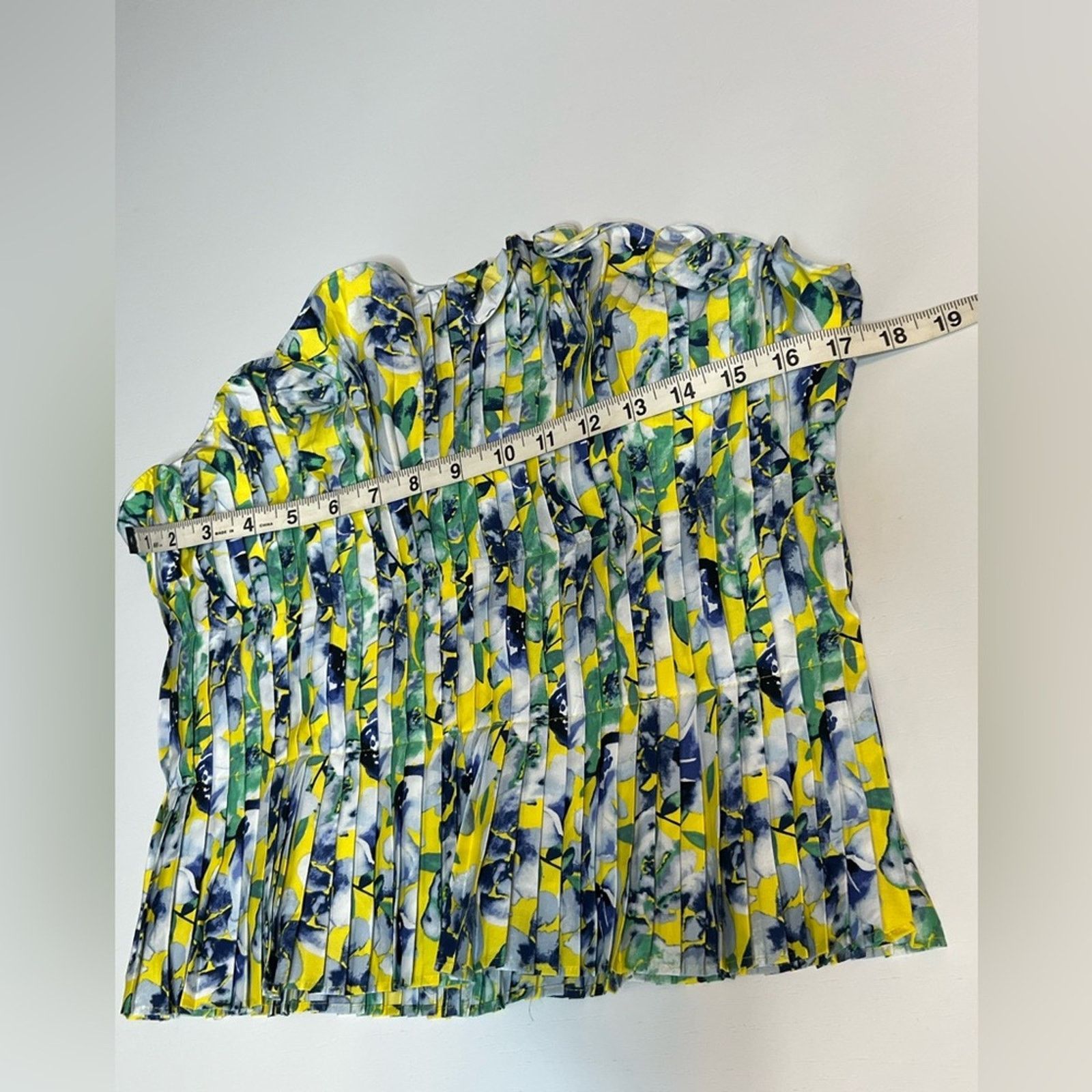 White House Black Market white house black market pleated floral bustier top Size M / US 6-8 / IT 42-44 - 7 Thumbnail