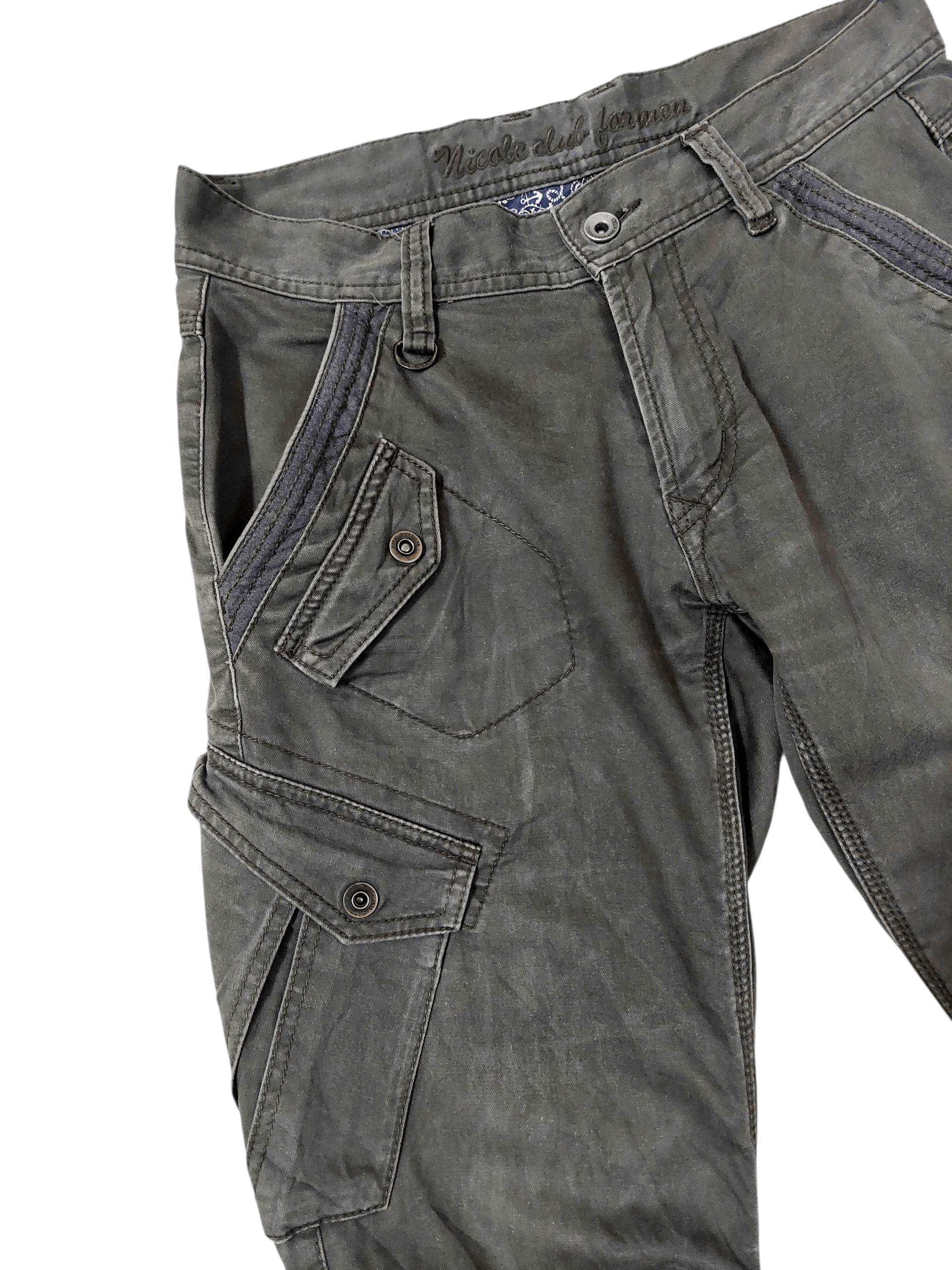 HIDEAWAYS NCFM Multipocket Punk Tactical Pants Size US 30 / EU 46 - 8 Thumbnail