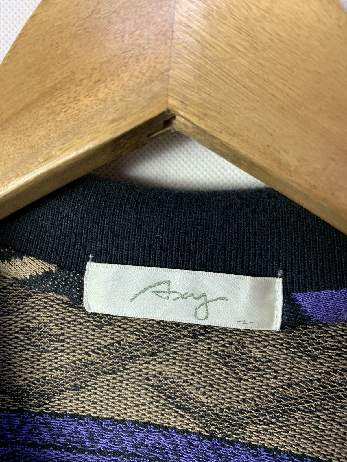 Japanese Brand 🔥 Vintage 90s Japanese Brand Axy Polo Knitwear Size US M / EU 48-50 / 2 - 9 Thumbnail